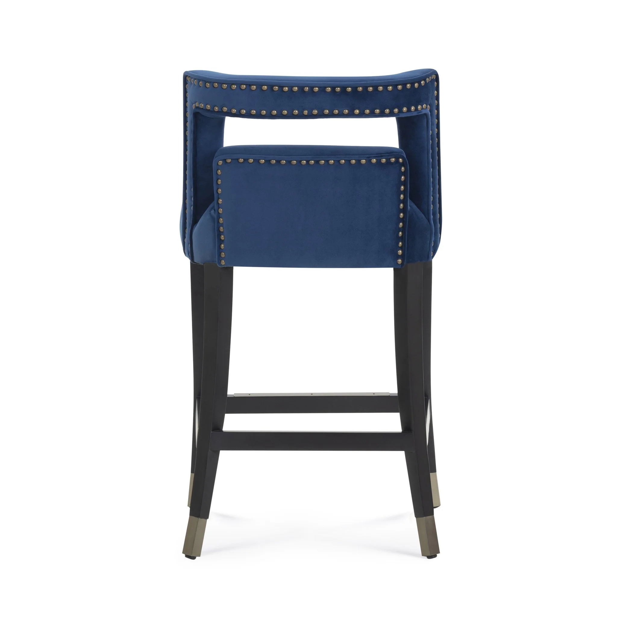 Hart Navy Velvet Counter Stool - Image 5