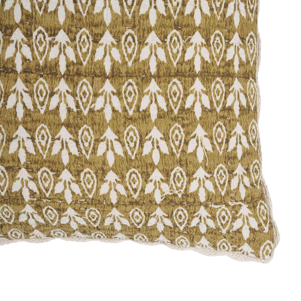 Harvest Printed Cotton 20 Inch Accent Cushion - Image 8