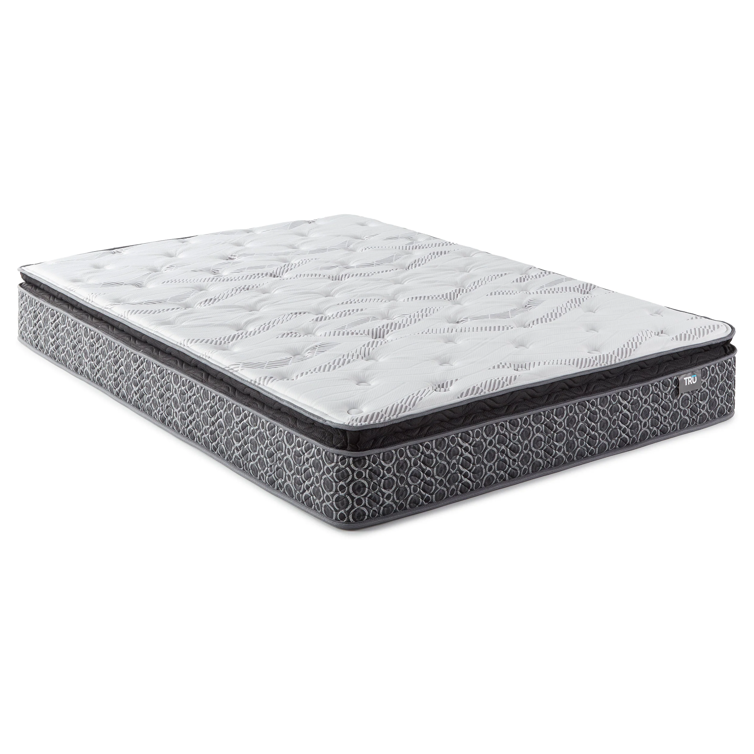 Hayes Medium Plush Pillow Top Hybrid Mattress - Image 4
