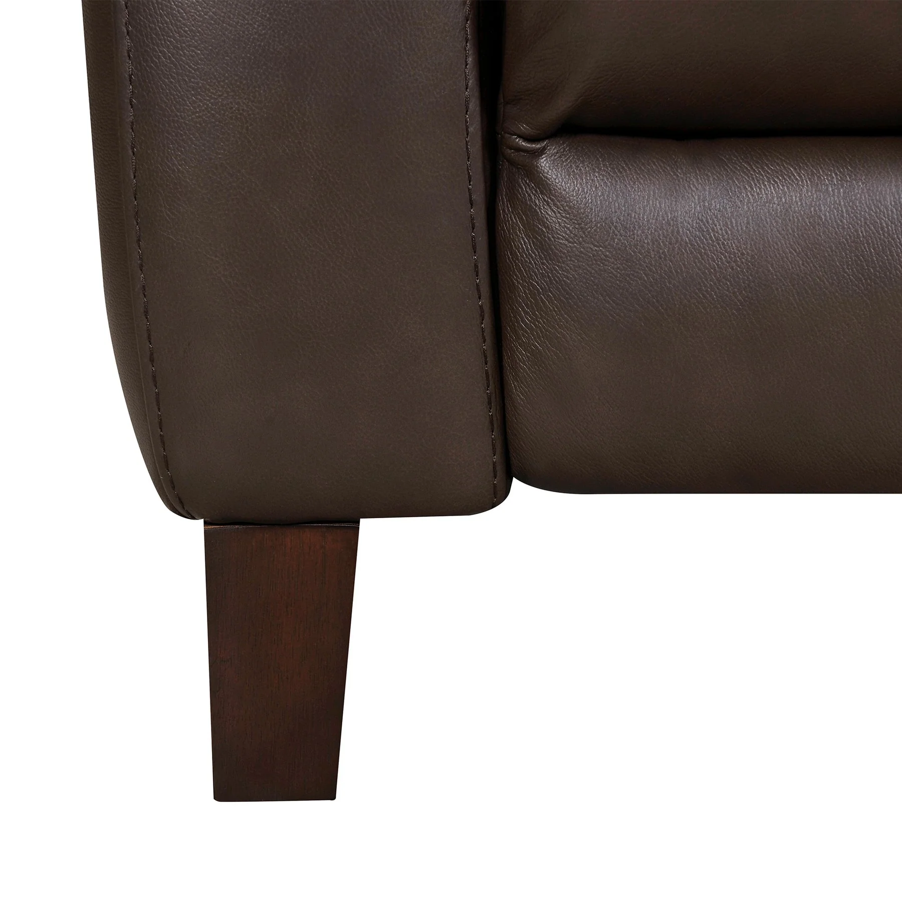 Hayward 82" Espresso Genuine Leather Power Reclining Sofa - Image 7