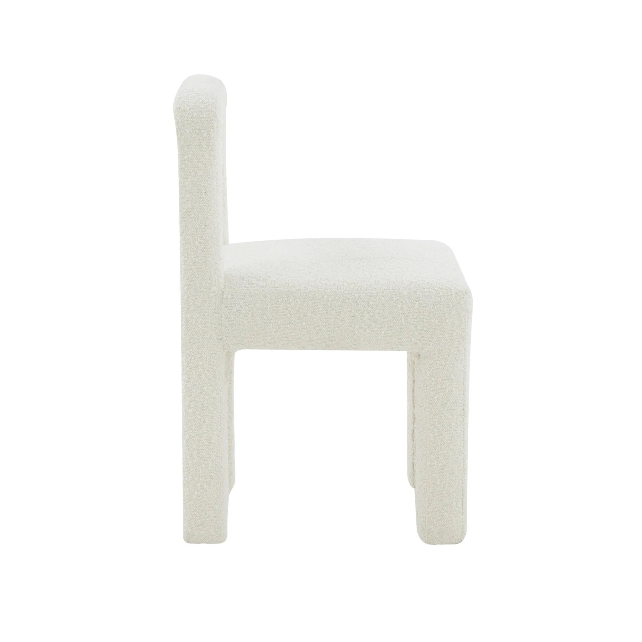 Hazel Cream Boucle Dining Chair - Image 6