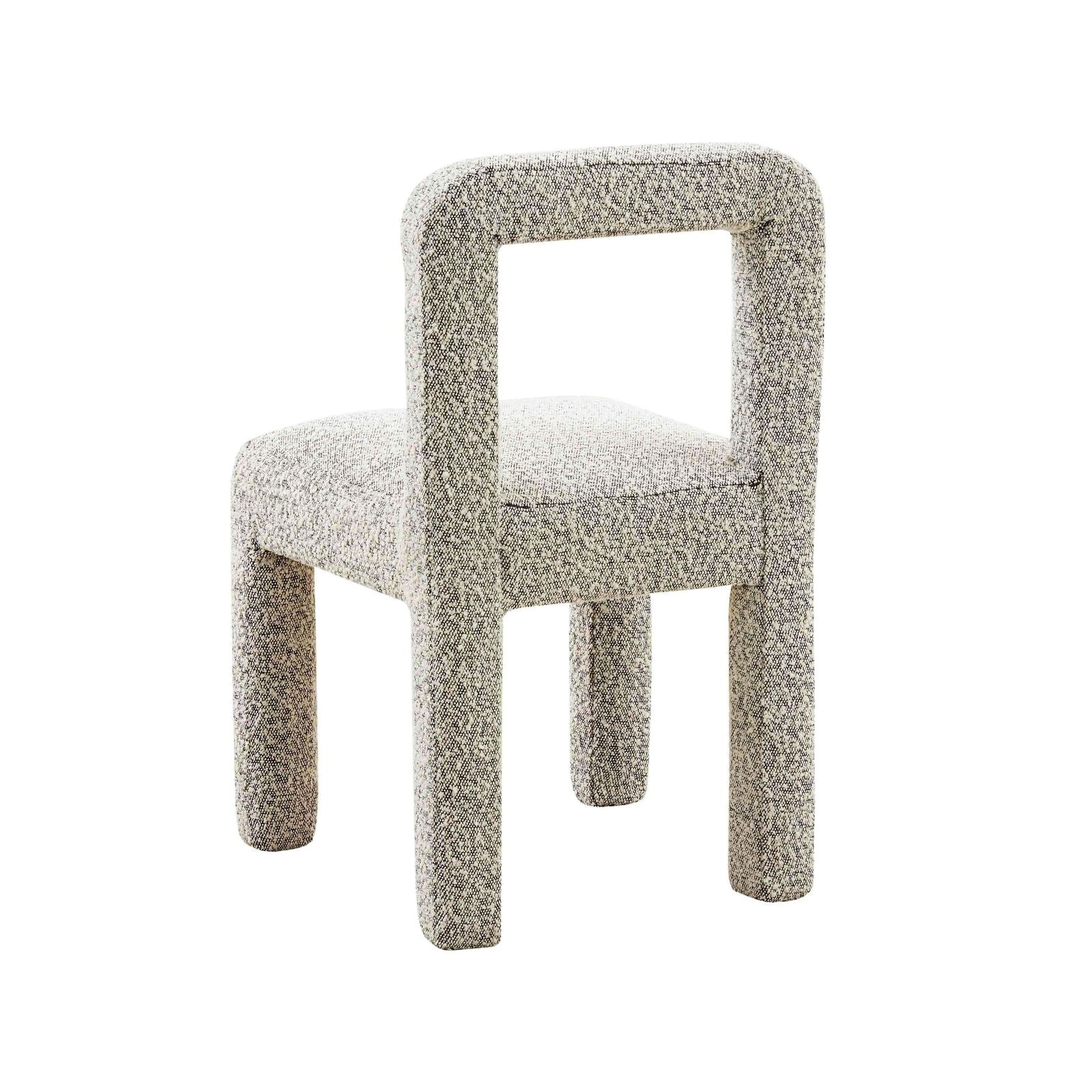 Hazel Grey Boucle Dining Chair - Image 5