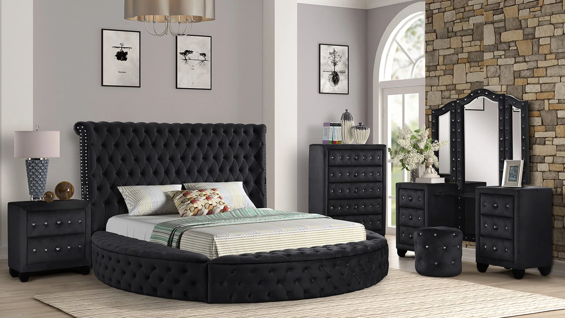 Hazel King Vanity 5 Black - Image 25