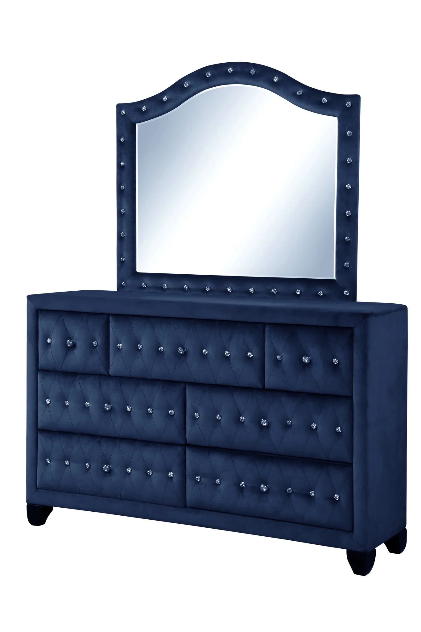Hazel Queen Bed 4 Blue - Image 6