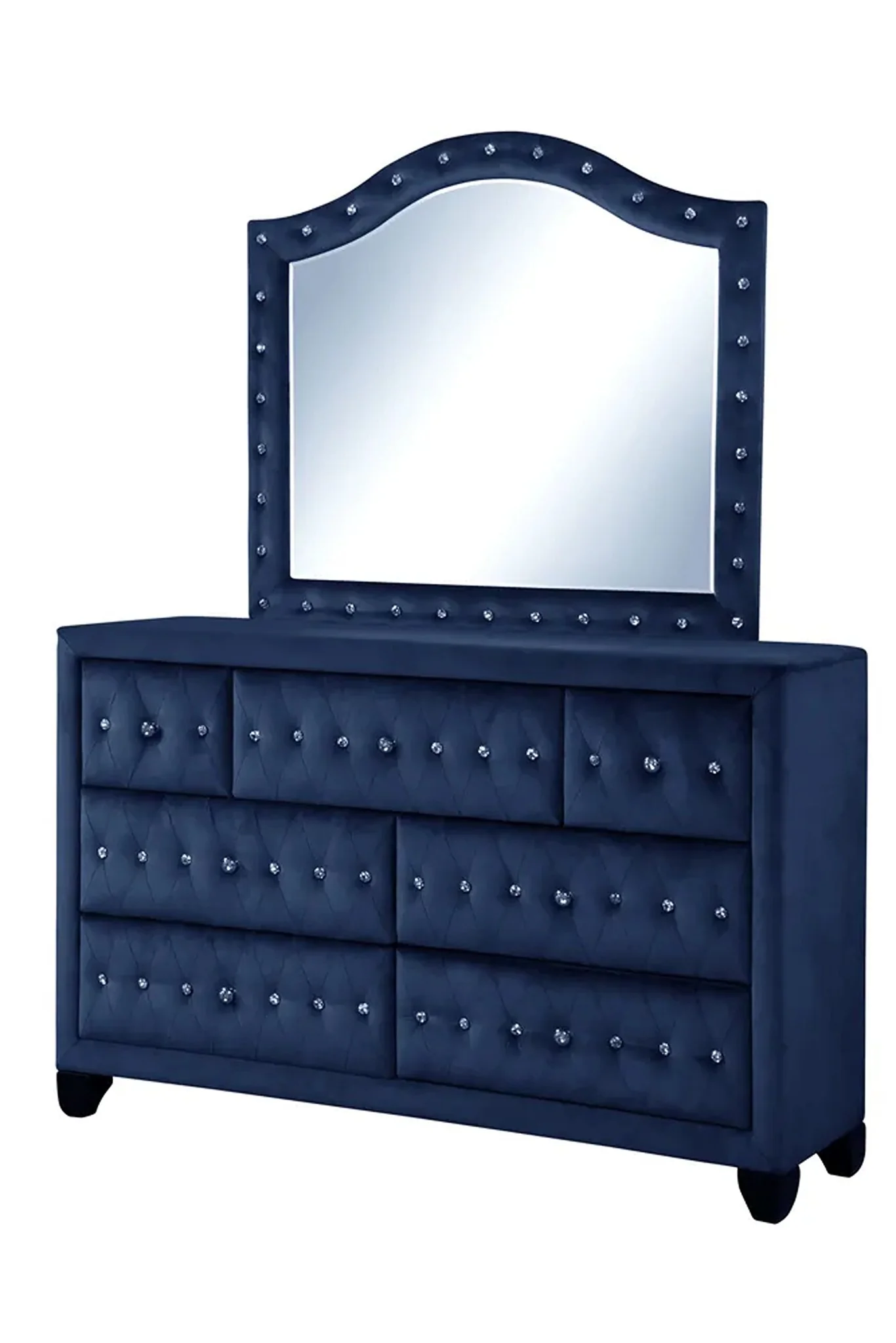 Hazel Queen Bed 5 Blue - Image 12