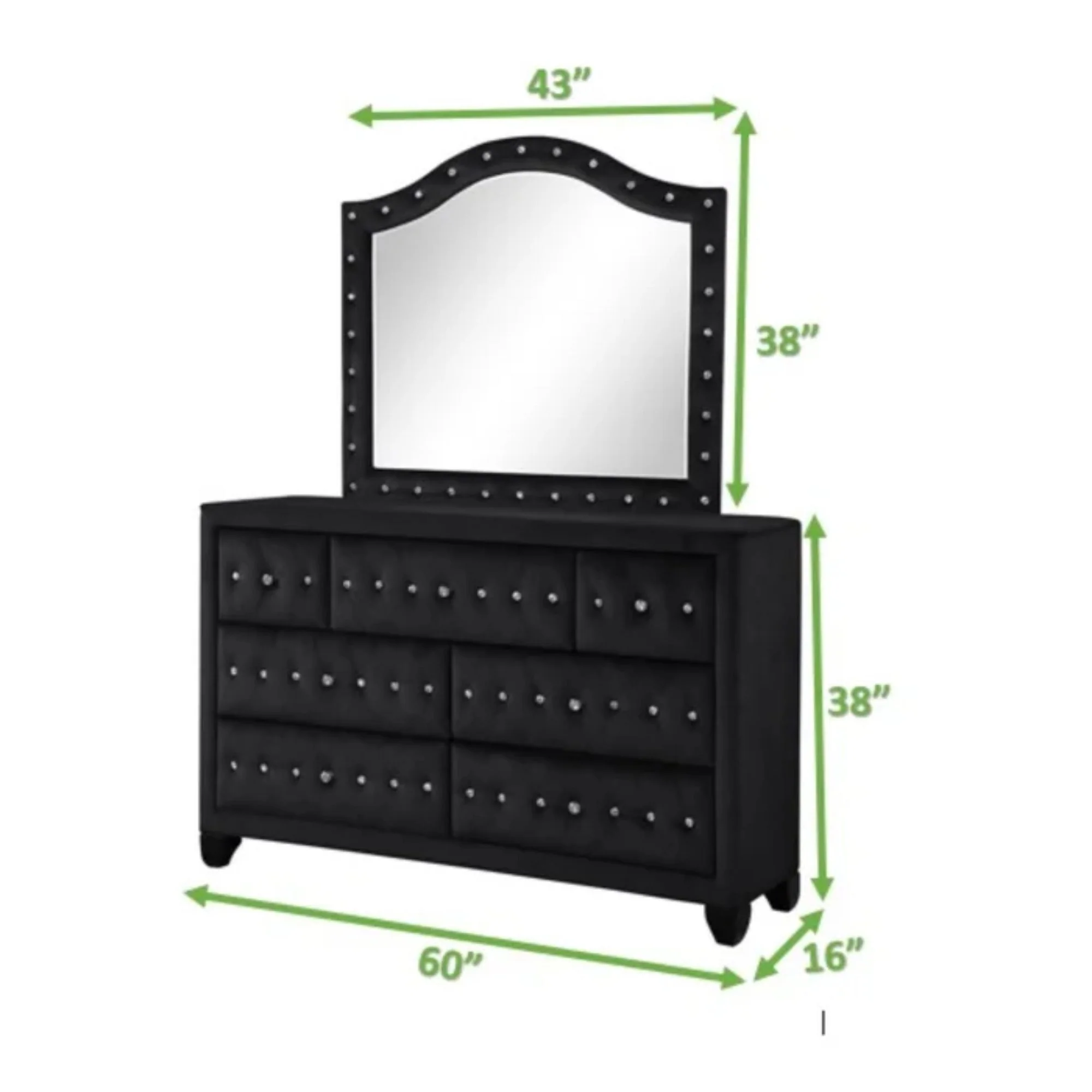 Hazel Queen Vanity 5 Black - Image 8