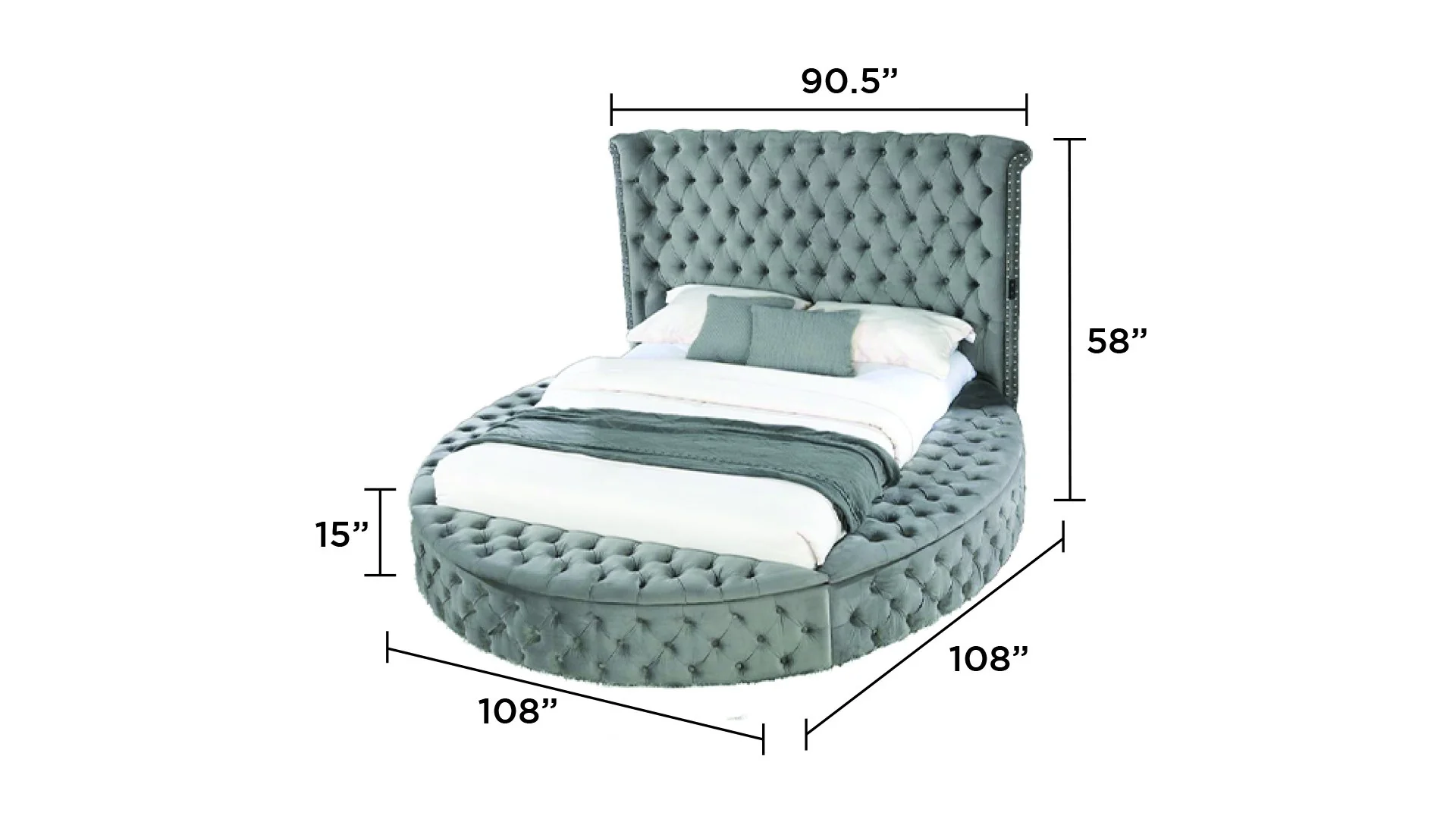 Hazel Queen Vanity 5 Gray - Image 5