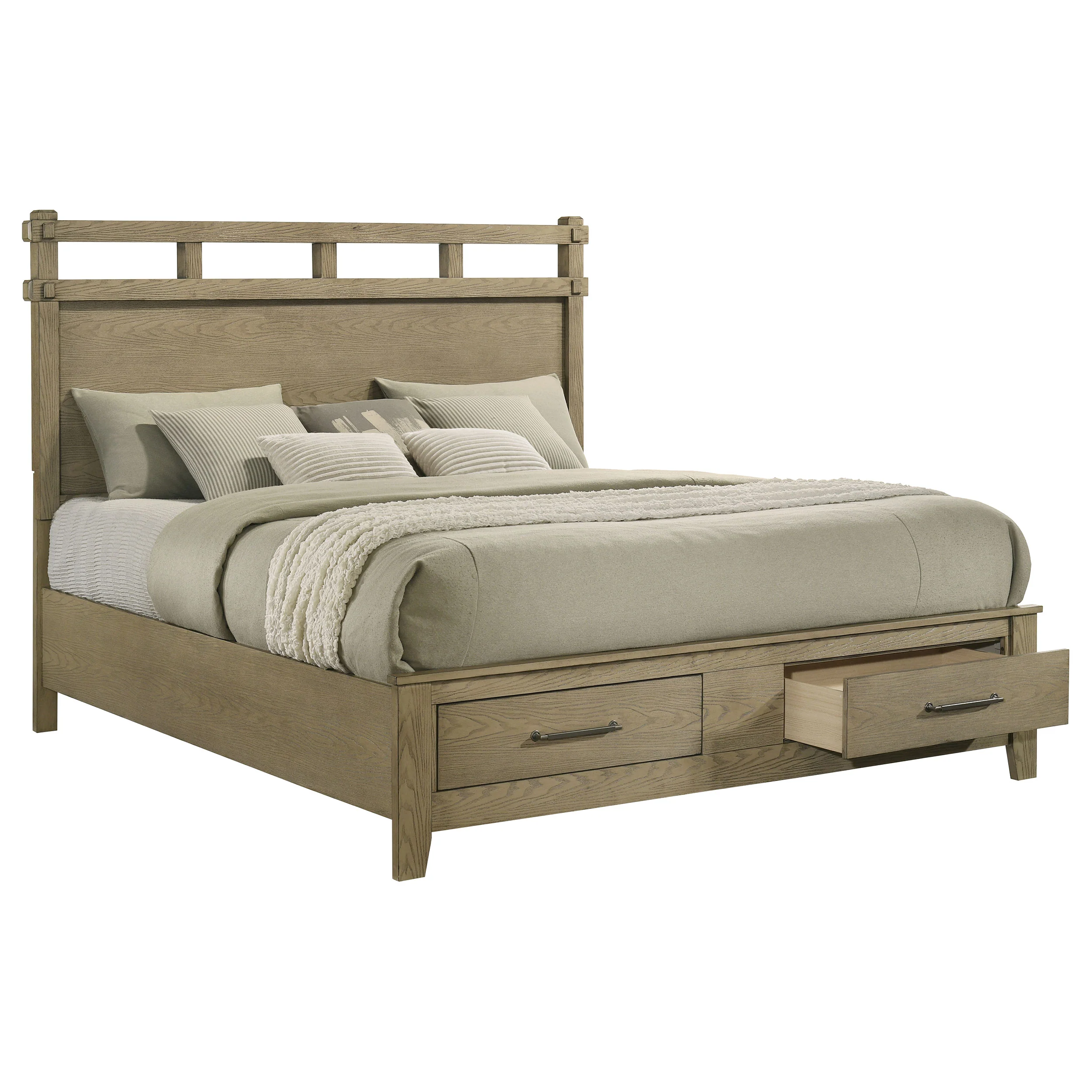 Hazlewood Panel Platform Storage Bed - Image 13