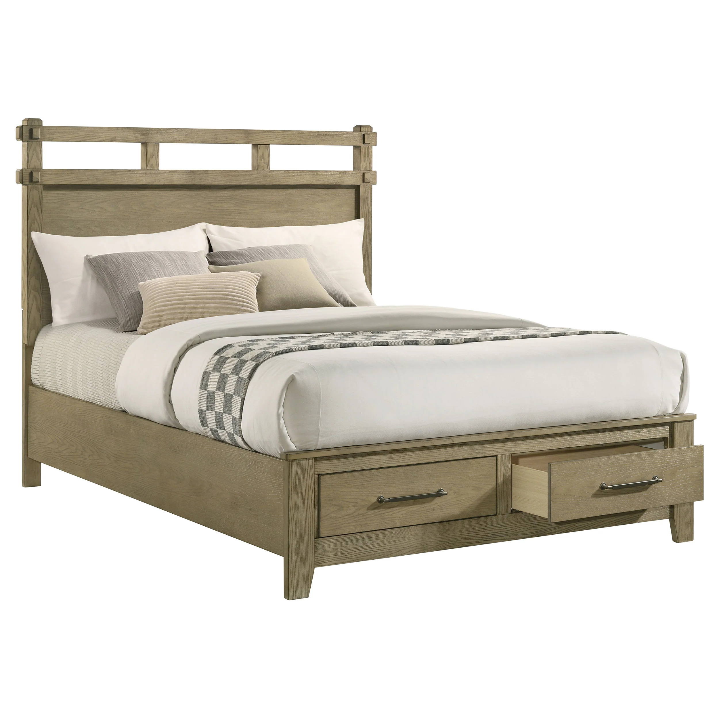 Hazlewood Panel Platform Storage Bed - Image 3