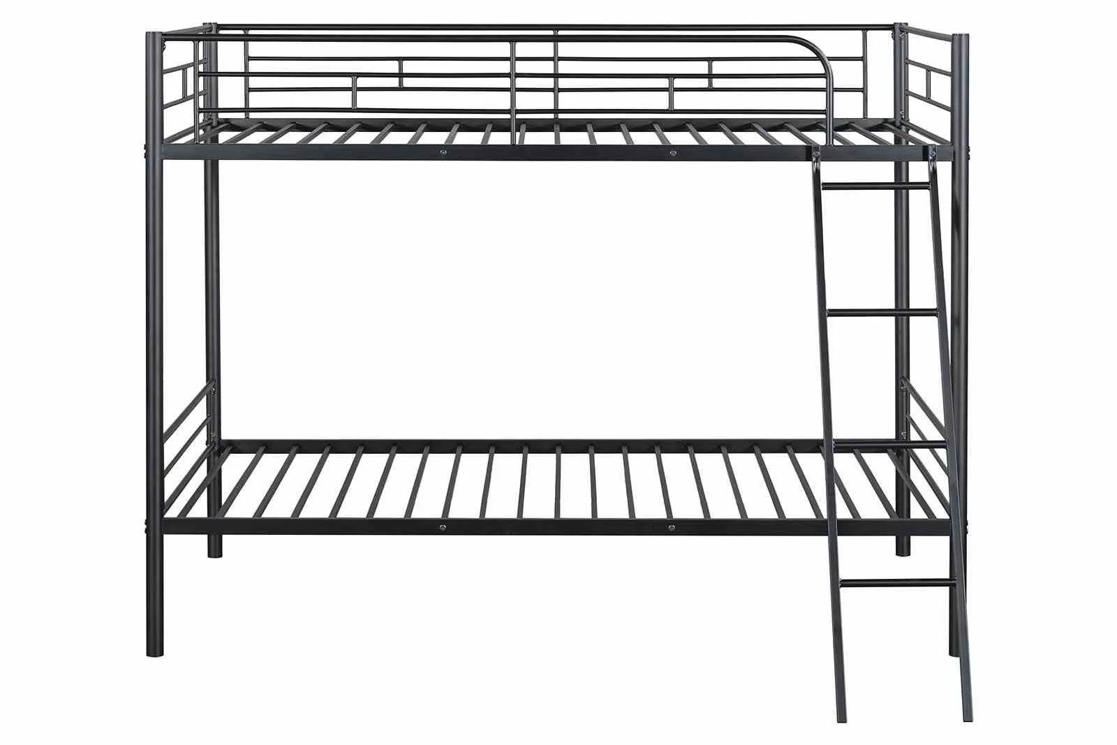 Hector Twin/Twin Metal Bunk Bed (K/D), Black - Image 4
