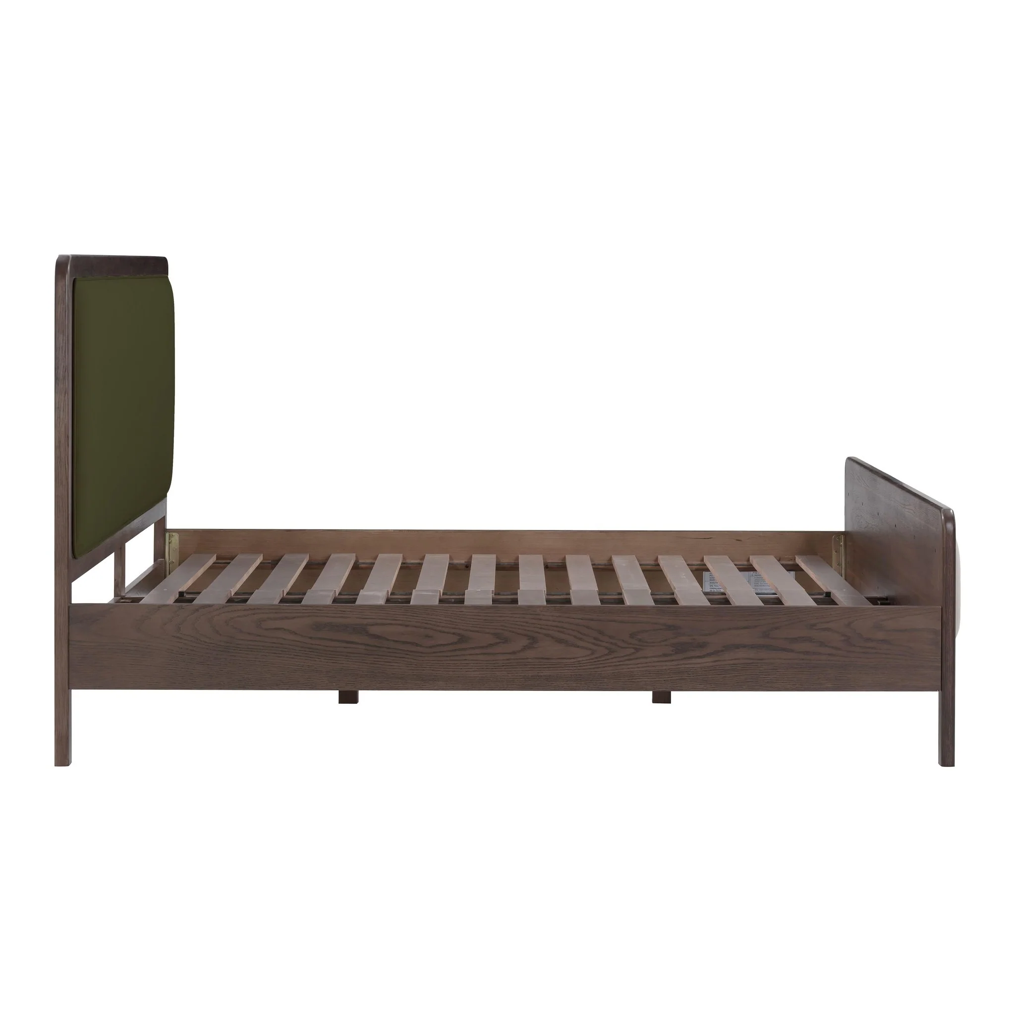 Hella Forest Green Velvet King Bed - Image 9