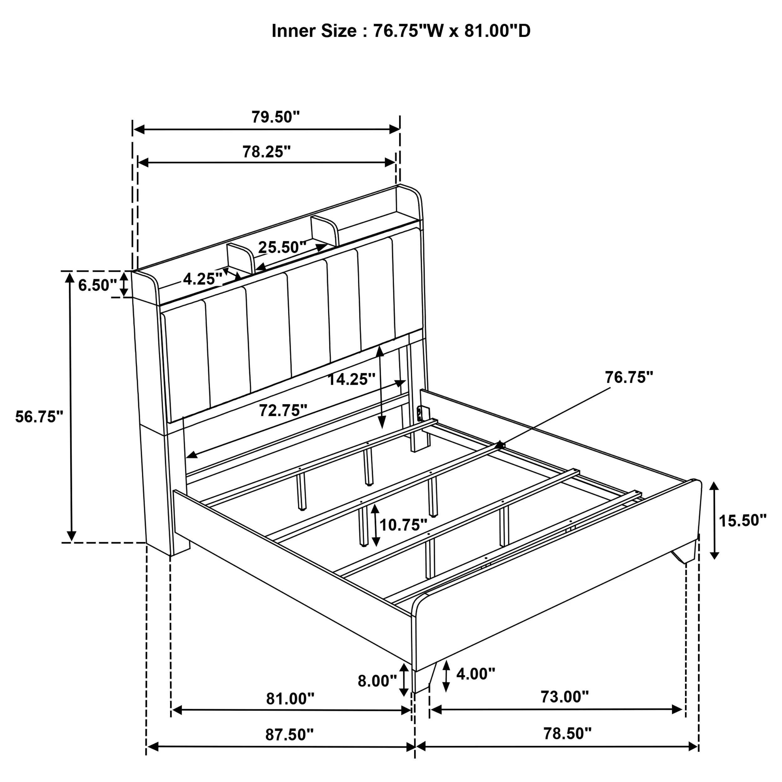 Henderson Bookcase Bed - Image 23