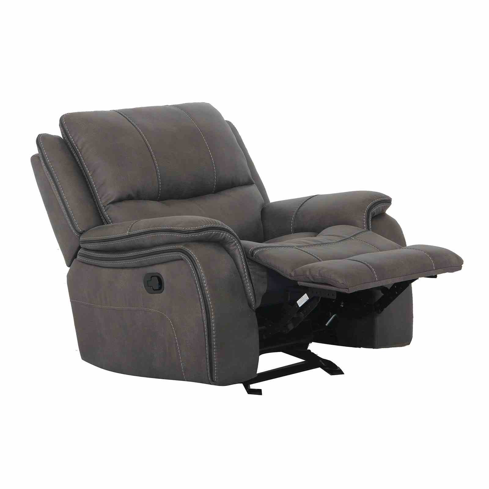 Henricus Glider Recliner, Dark Gray - Image 3