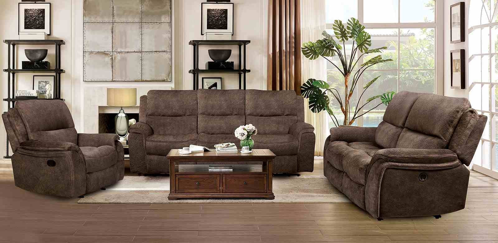 Henricus Loveseat, Dark Brown - Image 2