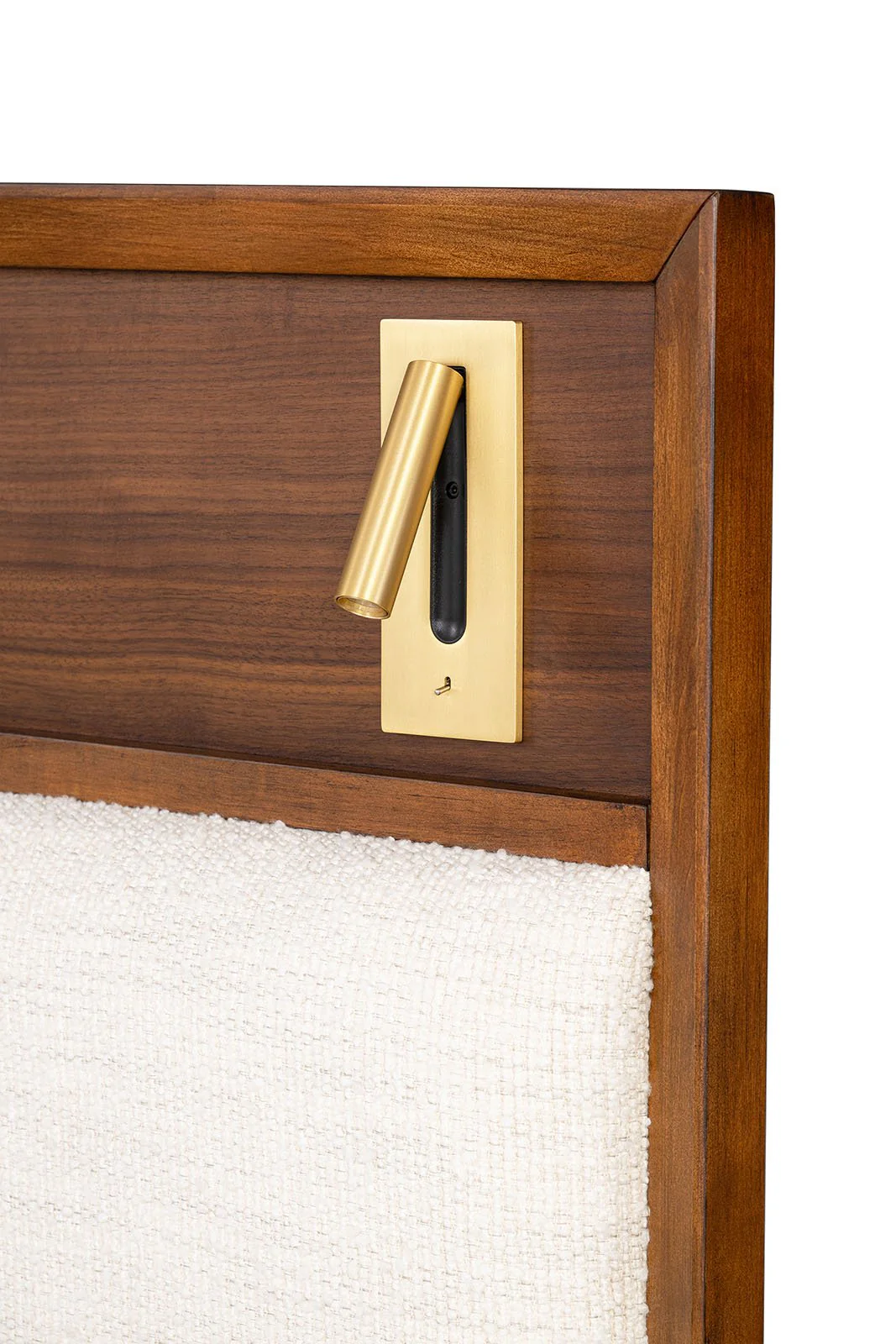 Hepburne Queen Bed, Walnut - Image 2