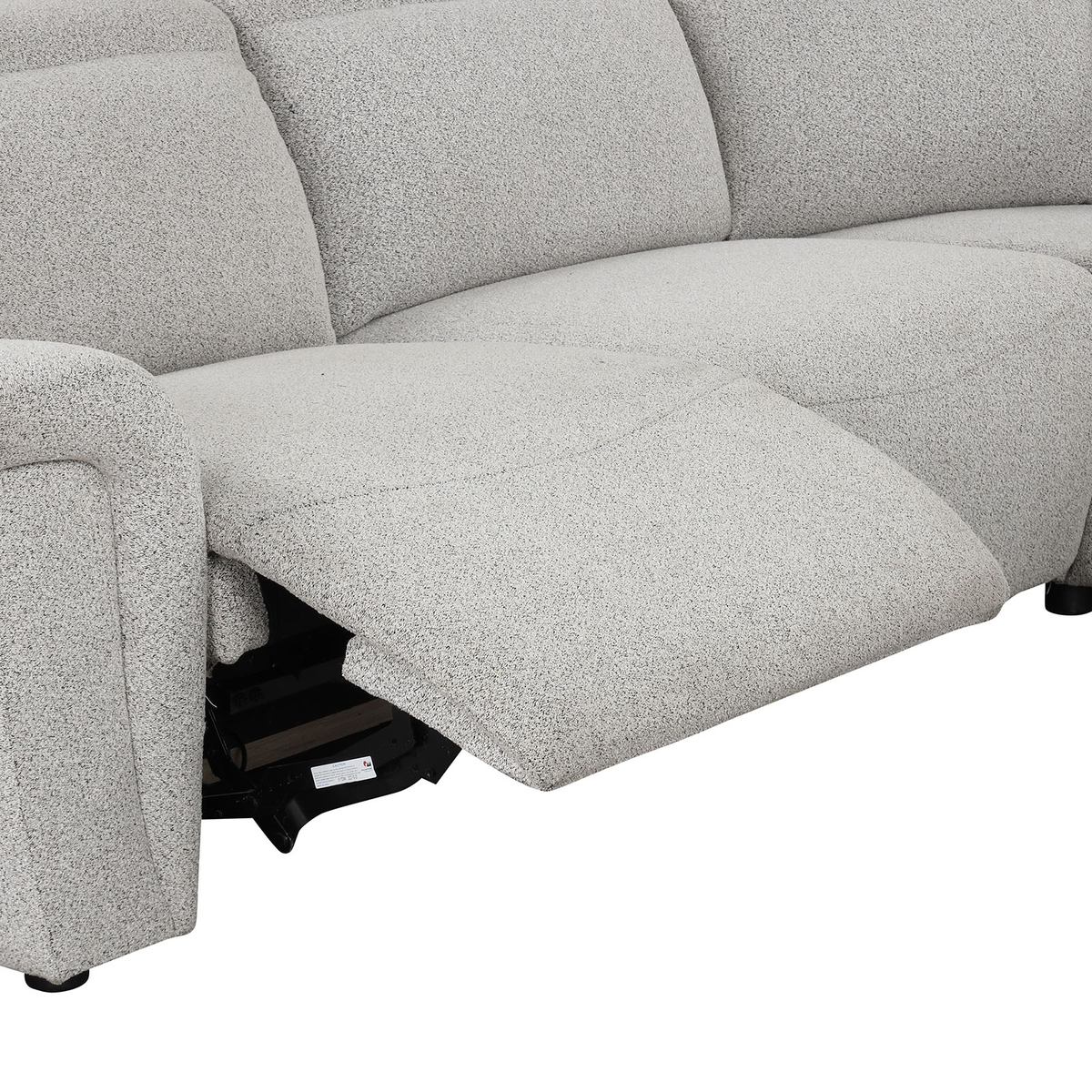 Hieronimus Power Sectional, Light Gray - Image 6