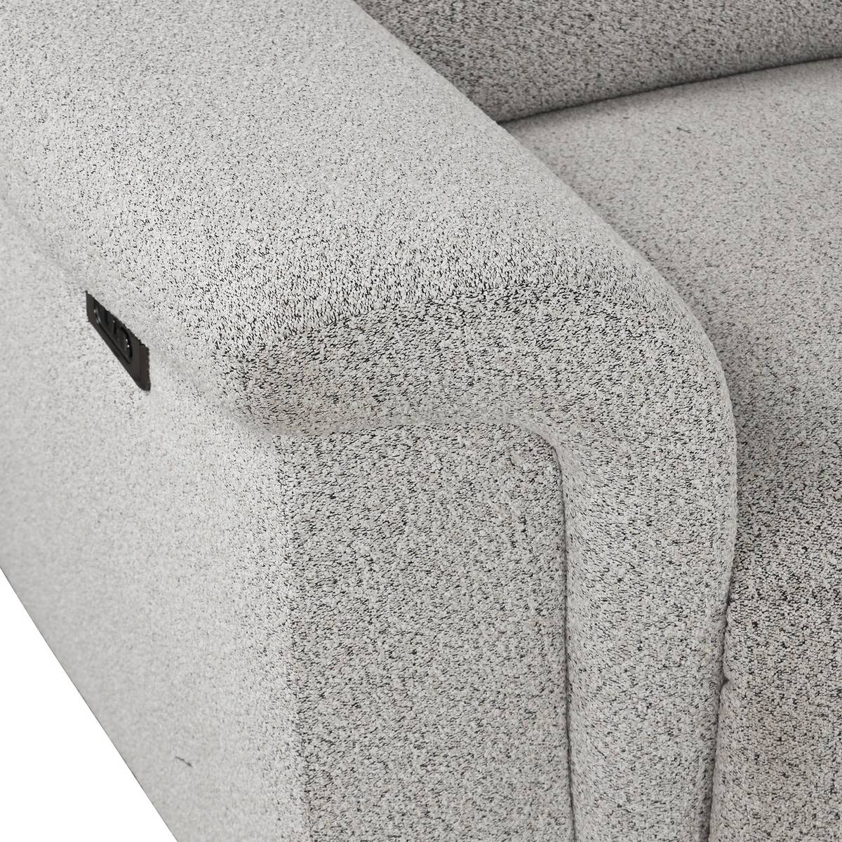 Hieronimus Power Sectional, Light Gray - Image 8