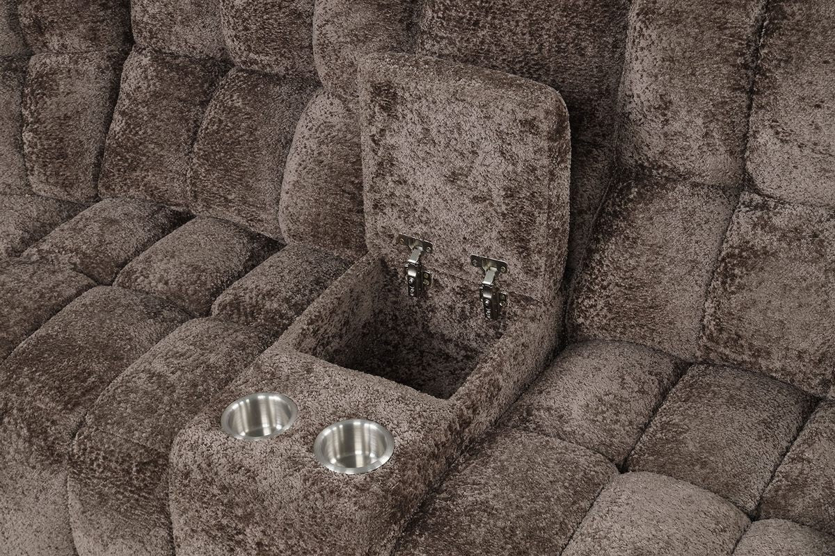 Hieronymus Power Sectional, Dark Brown - Image 4