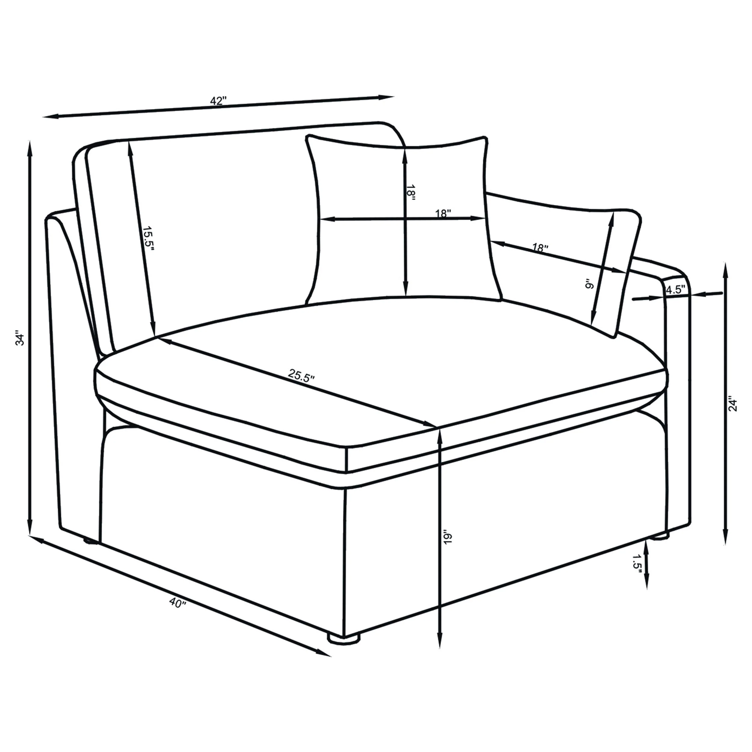 Hobson Modular Sectional Sofa - Image 50