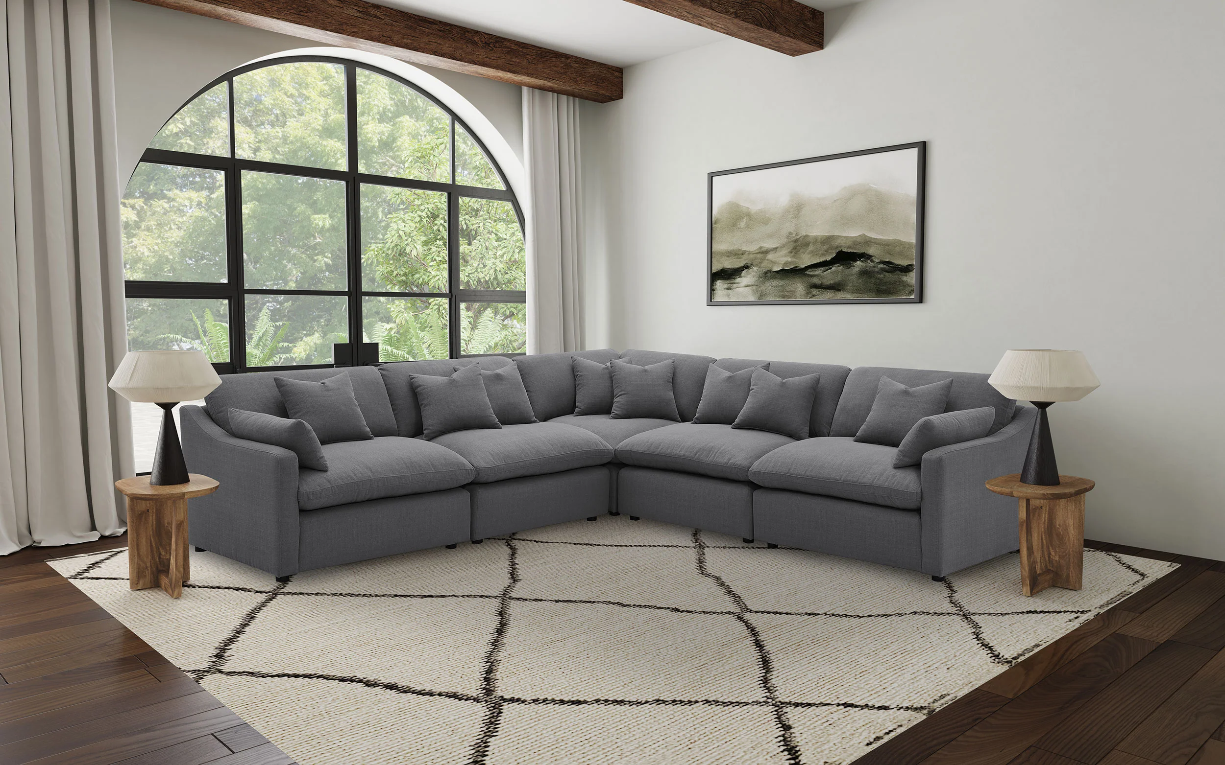 Hobson Modular Sectionals 8 - Image 27