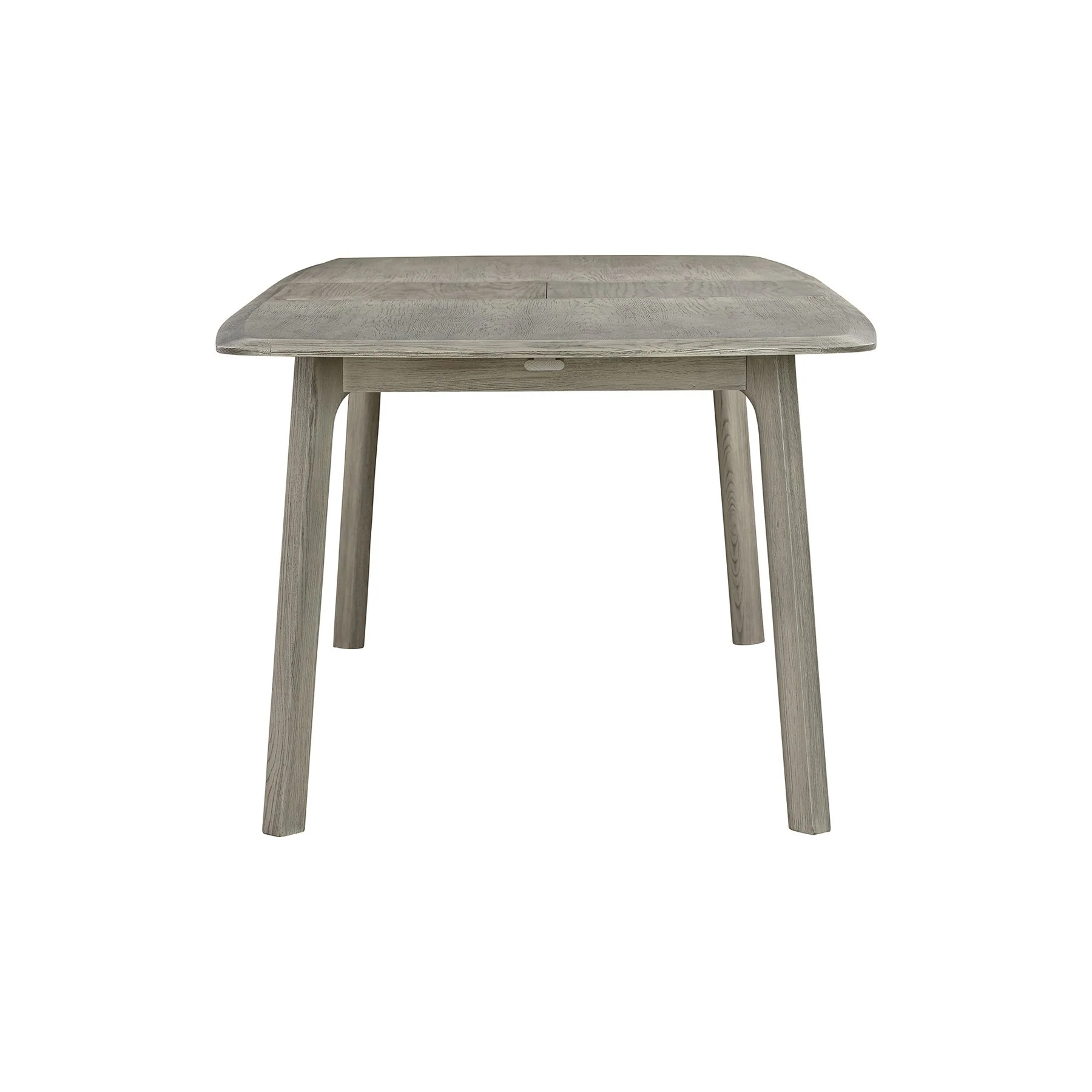 Holland Extendable Rectangle 98" Dining Table in Gray Oak - Image 3