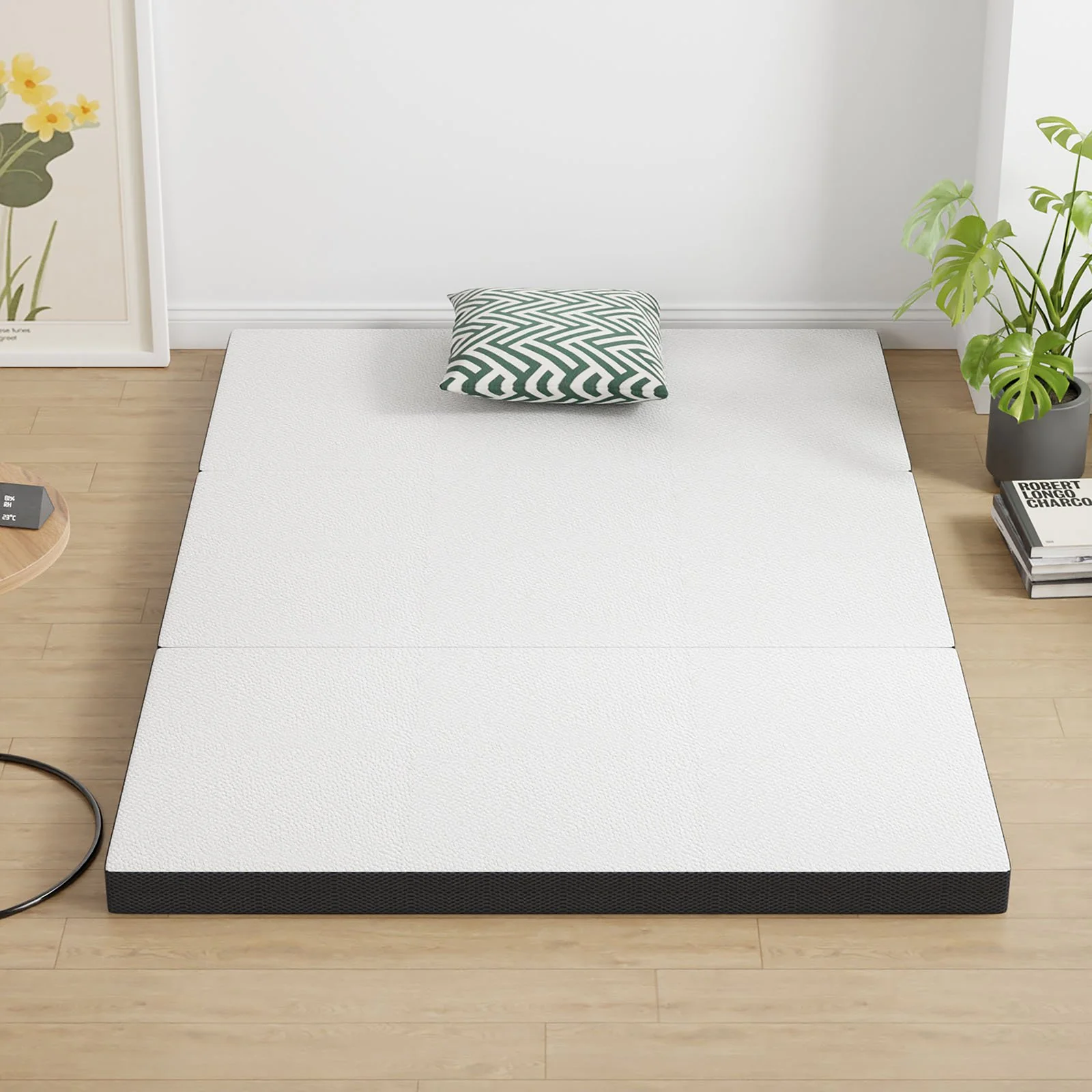 Hollyhock 3" Full Tri-Fold Memory Foam Topper - Image 2