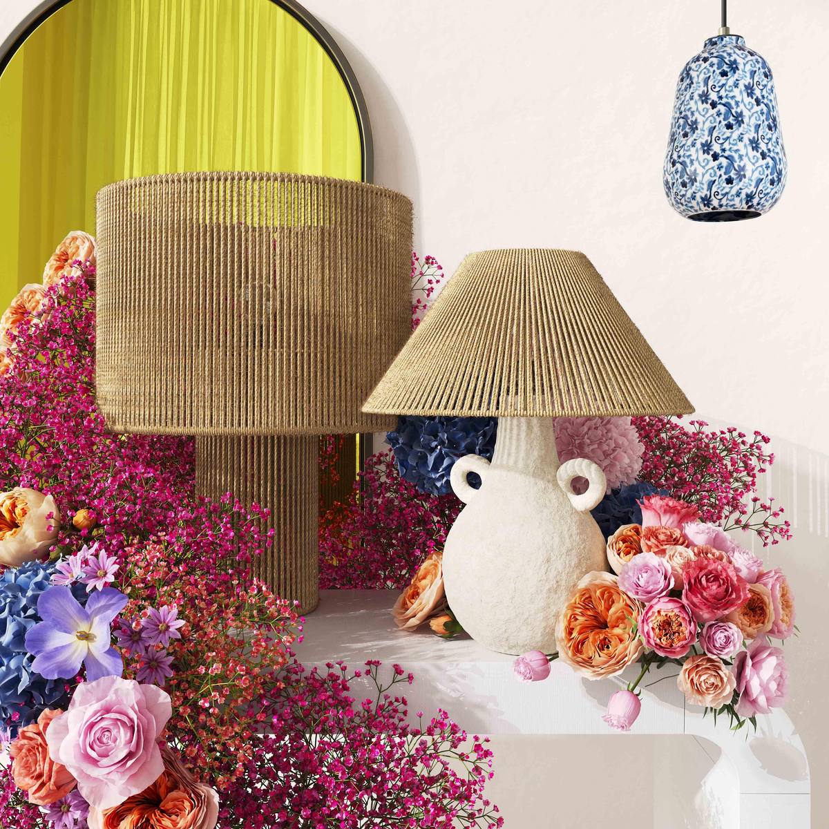 Hope Natural Large Table Lamp - Image 2