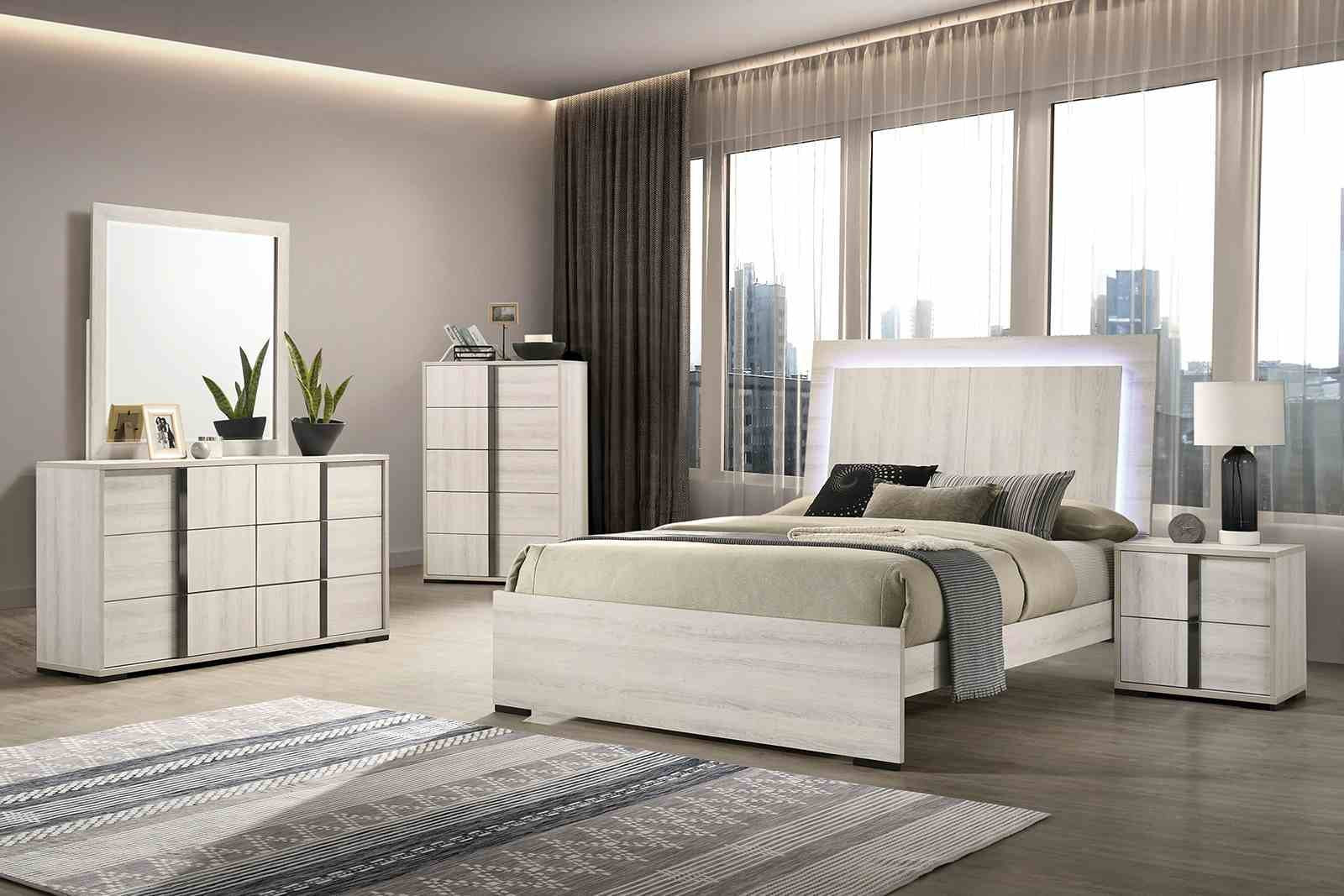 Horten Nightstand, White Wash - Image 2