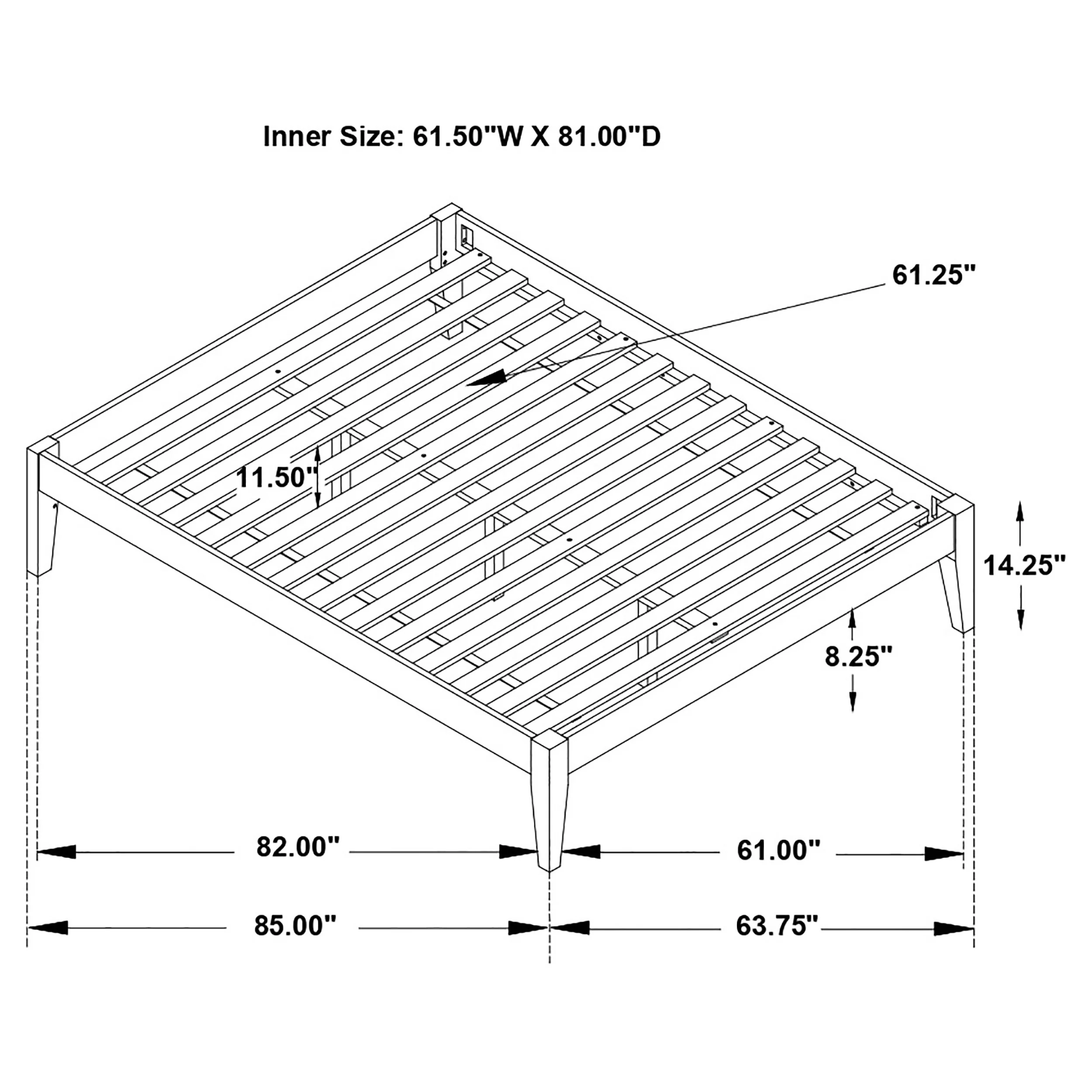 Hounslow Platform Bed Base - Image 47