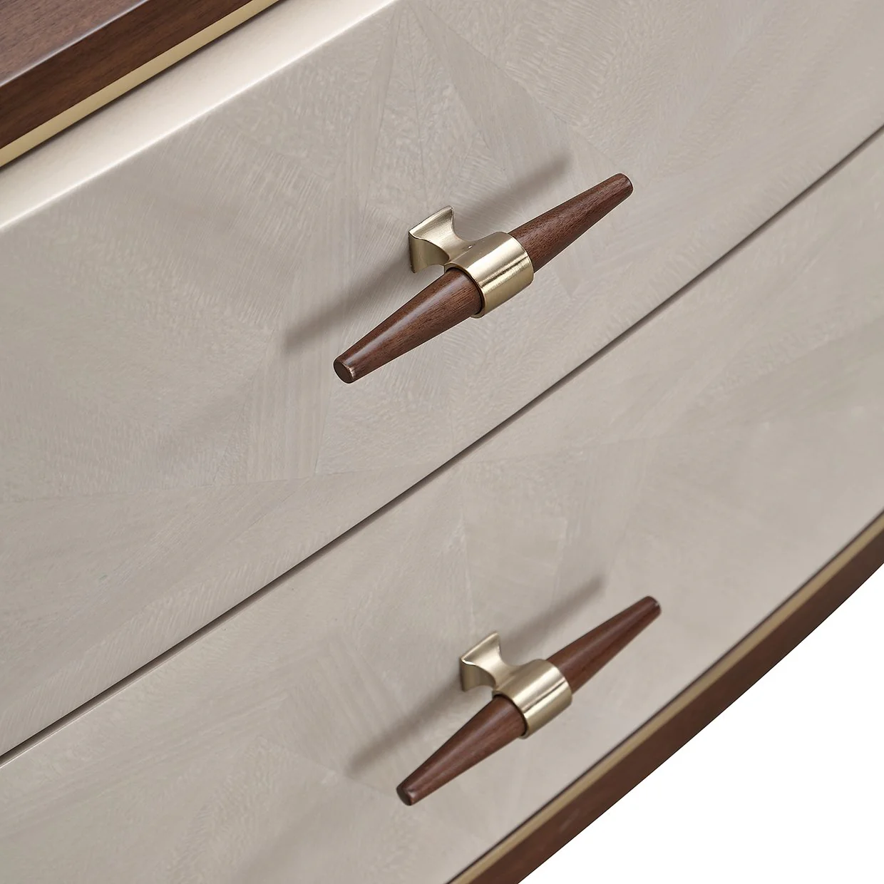 Houston 2-Drawer Nightstand - Walnut - Image 7
