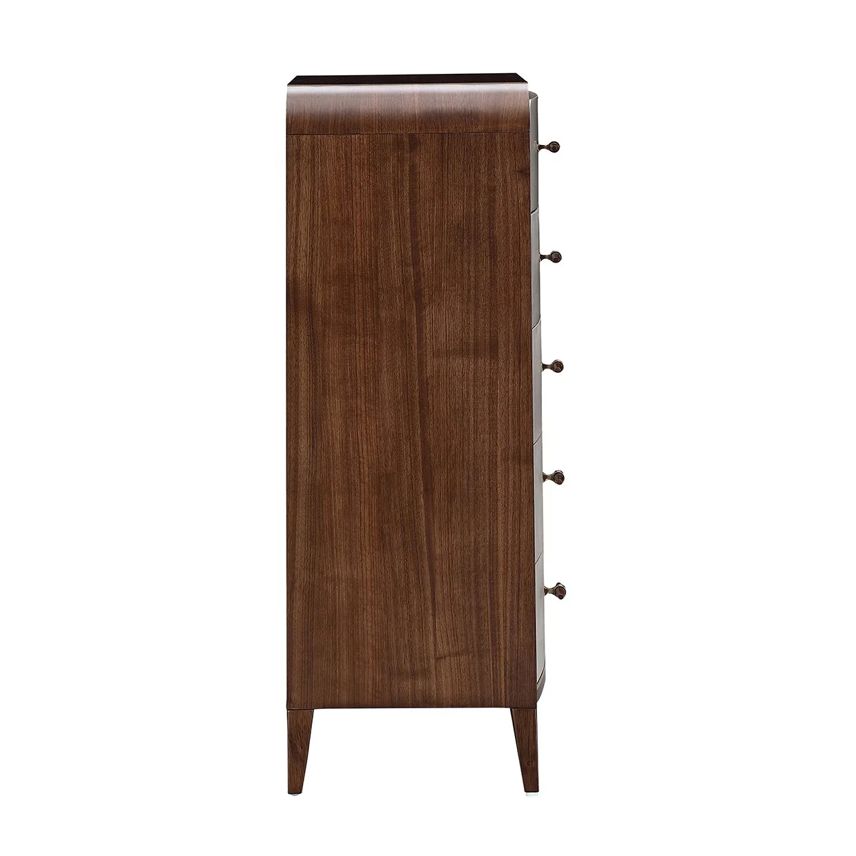 Houston 5-Drawer Chest - Walnut - Image 4