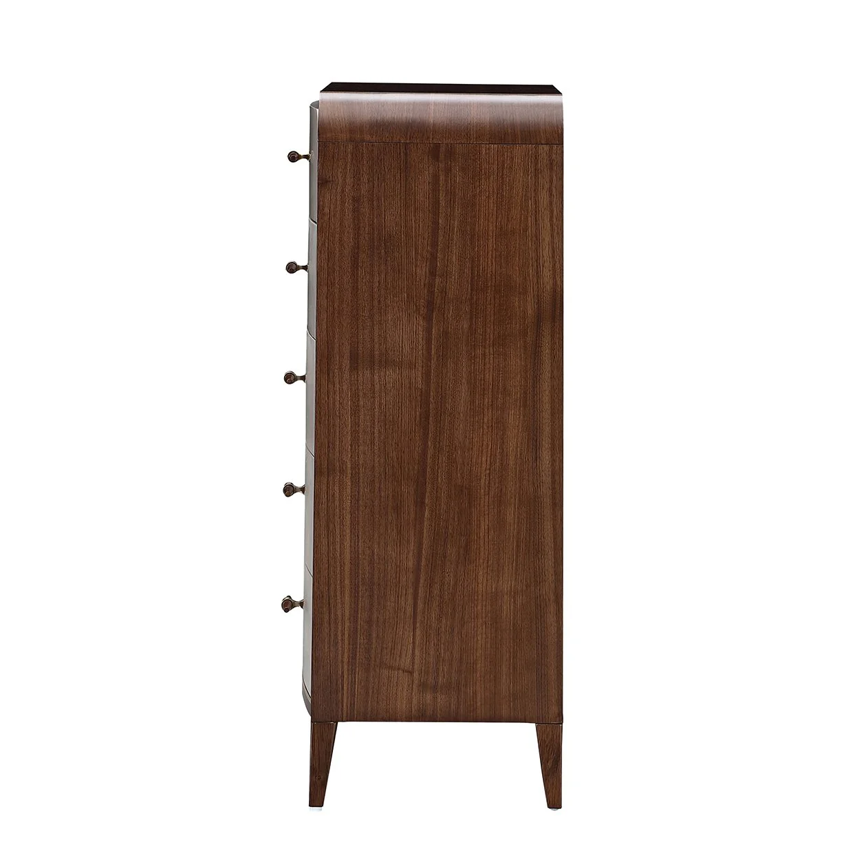 Houston 5-Drawer Chest - Walnut - Image 5