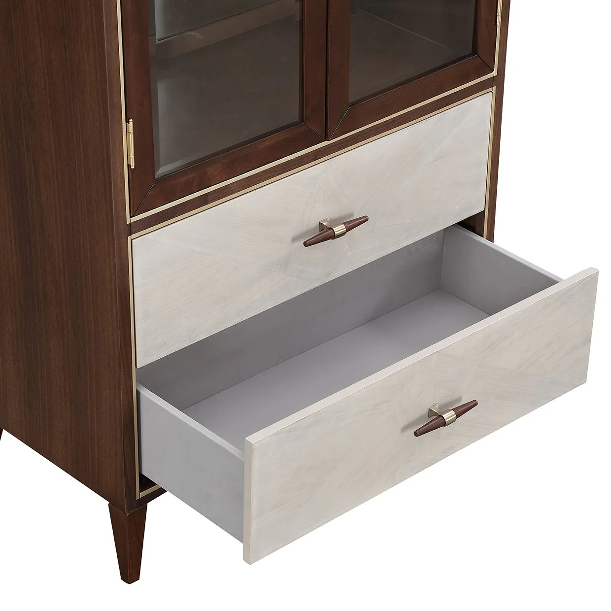 Houston Display Cabinet - Walnut - Image 8