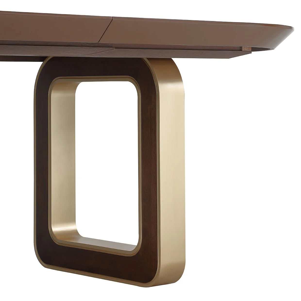 Houston Oval Dining Table - Walnut - Image 6