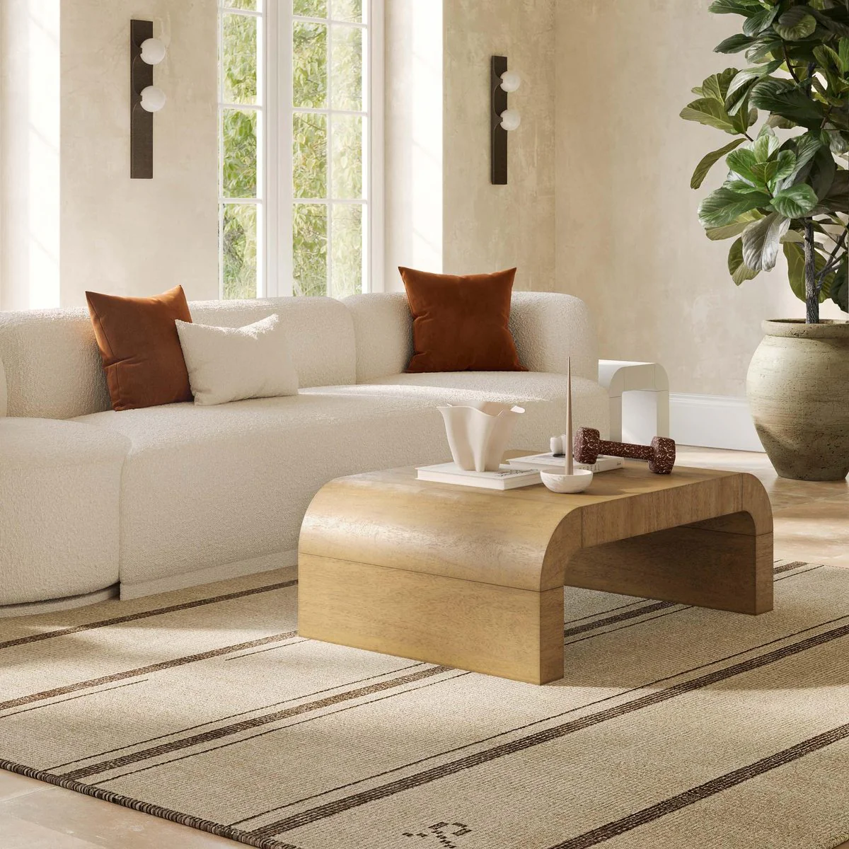 Hump Natural Coffee Table - Image 2