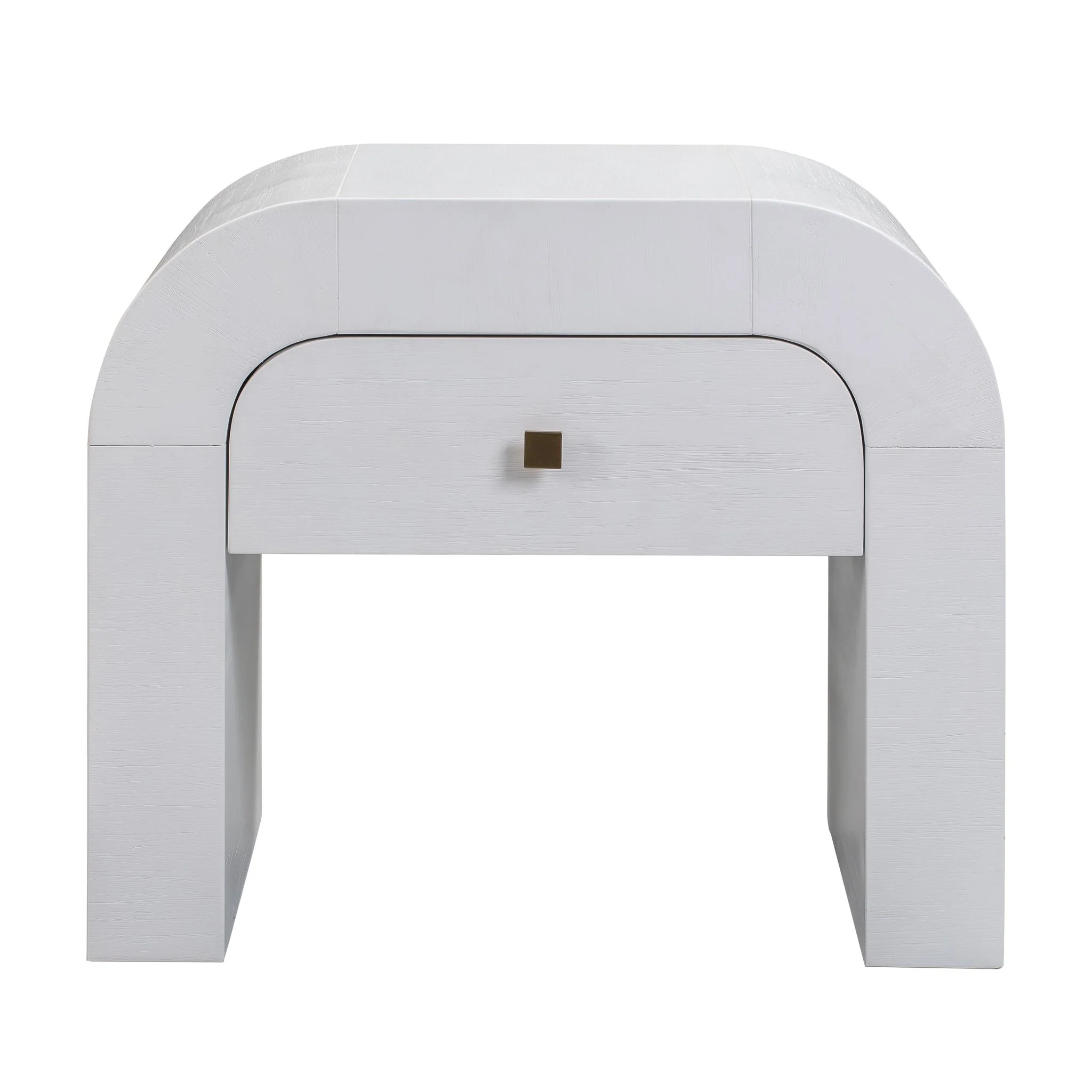 Hump White Nightstand - Image 3