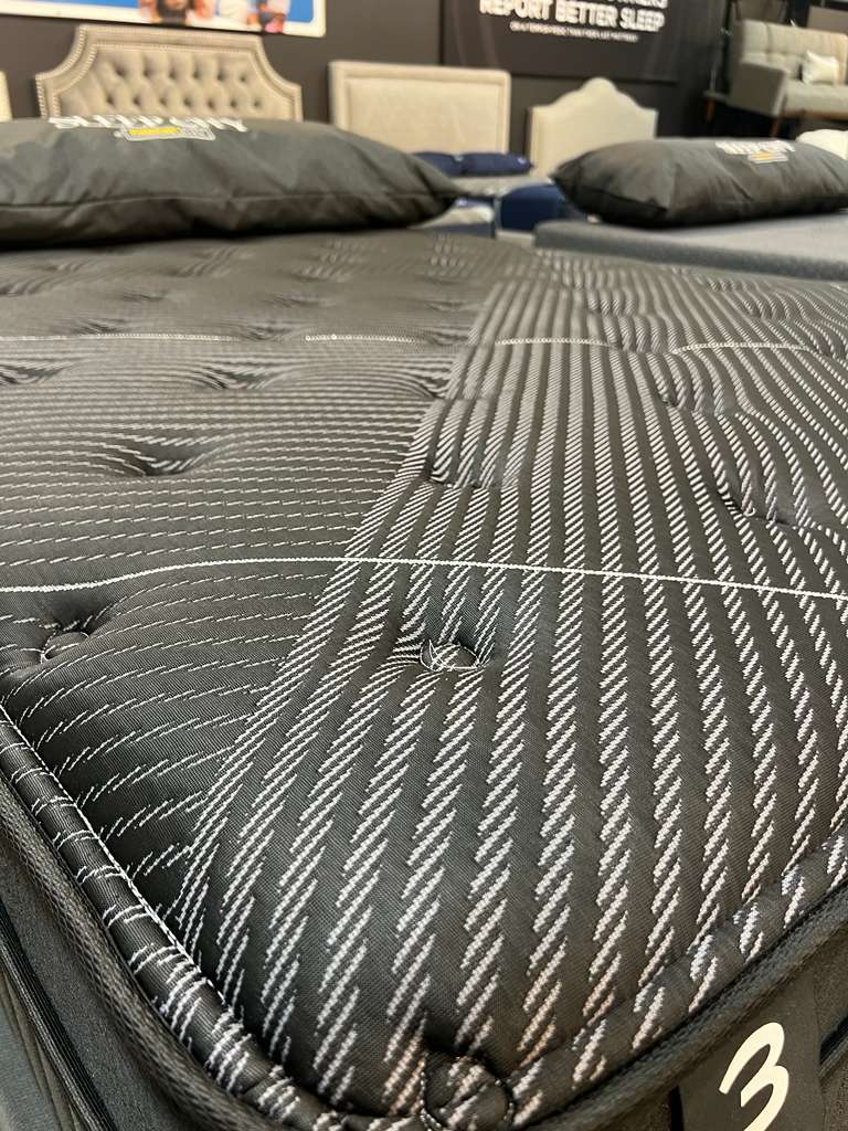 iBed Black Luxury Cool Gel Mattress - Image 2