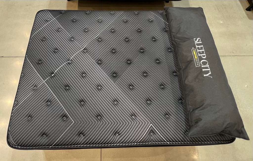 iBed Black Luxury Cool Gel Mattress - Image 6