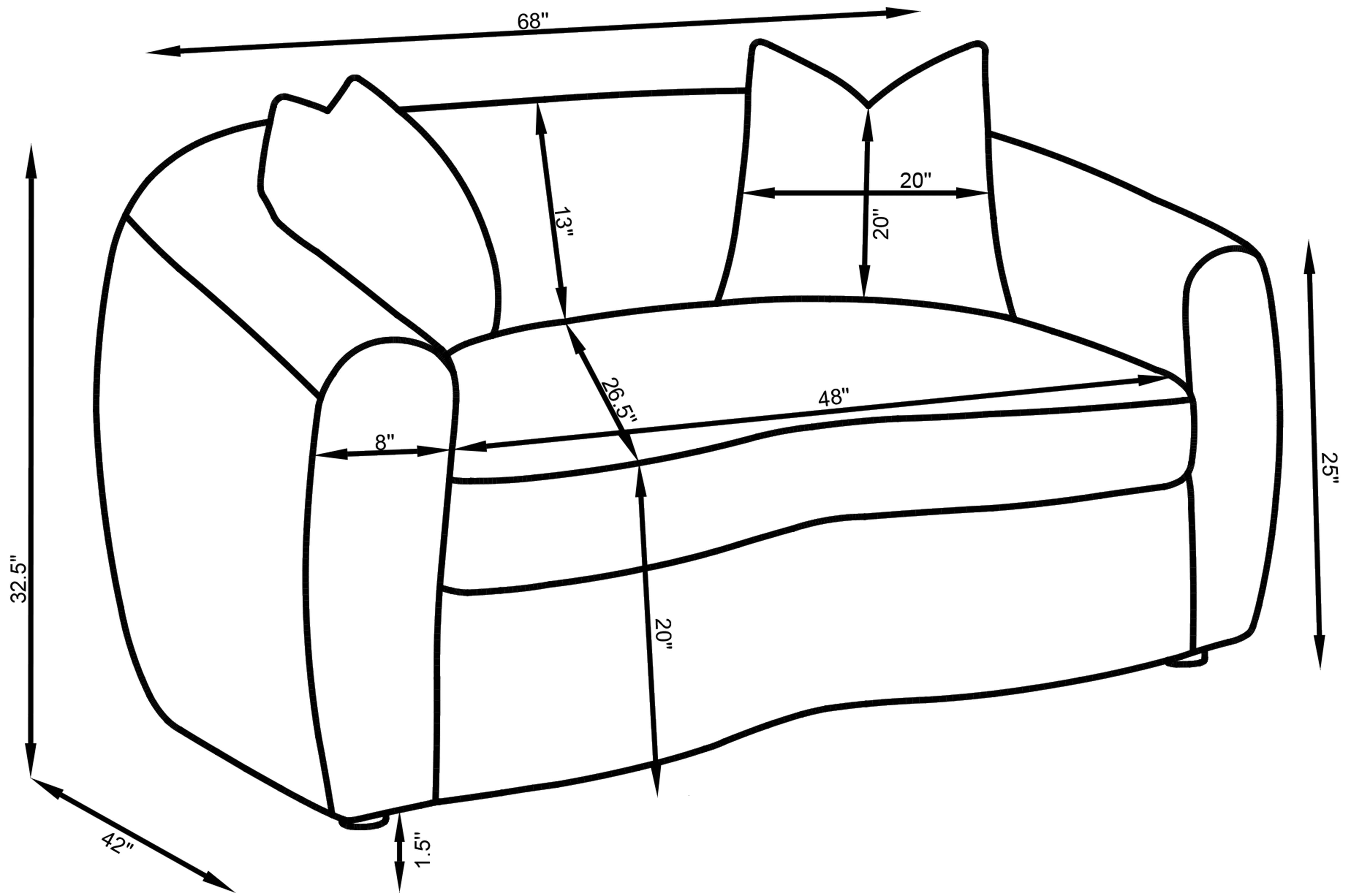 Isabella Sofa Set - Image 12