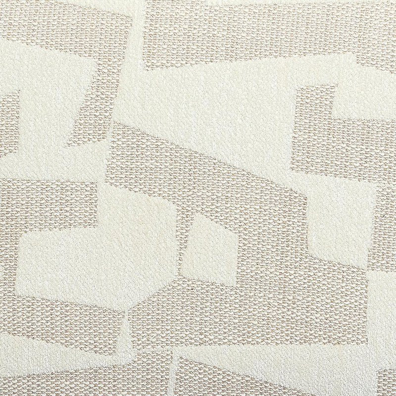 Isla Cream Jacquard Pattern Queen Bed - Image 11