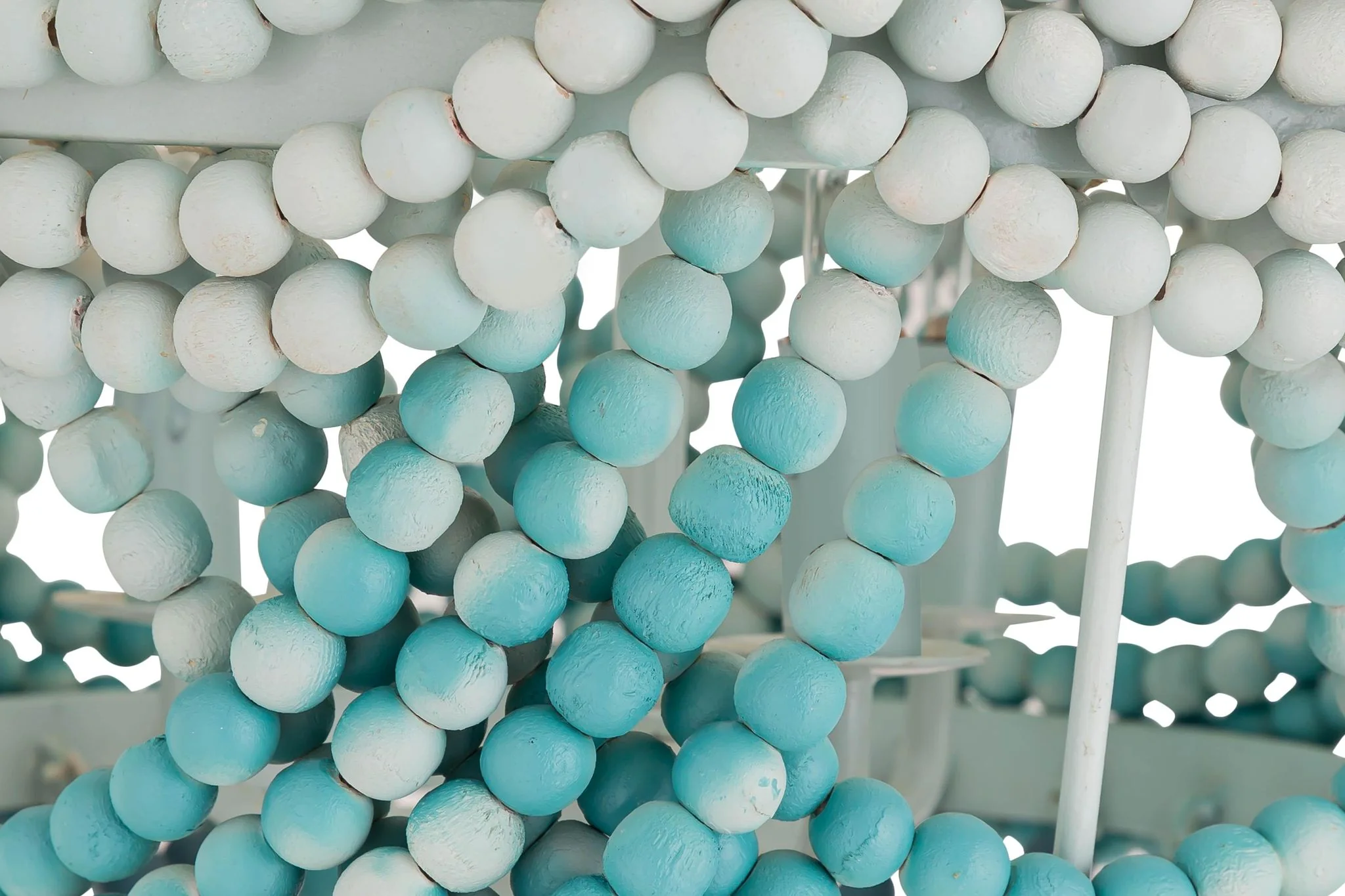 Jade Beaded Chandelier - Image 5