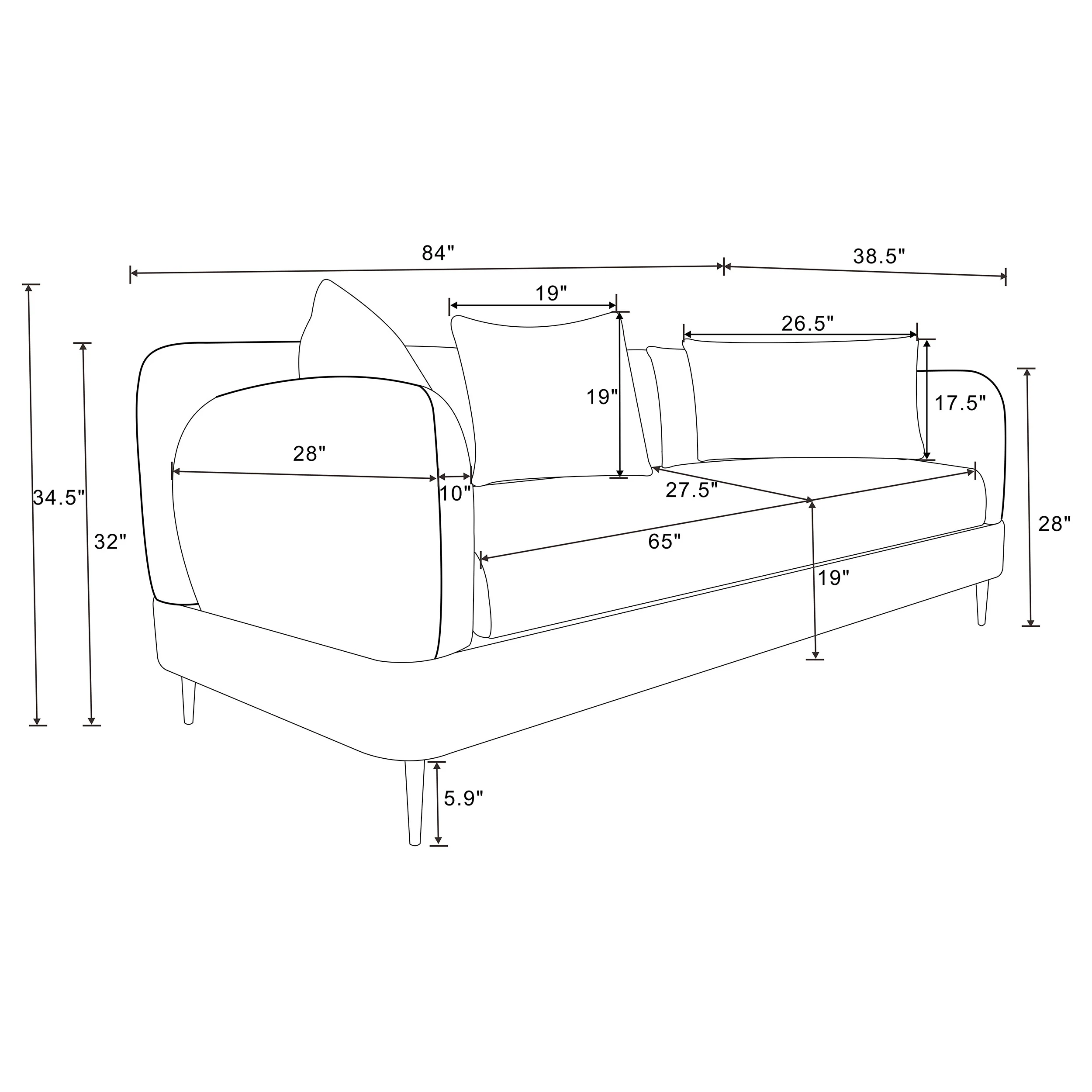 Jade Sofa - Image 14
