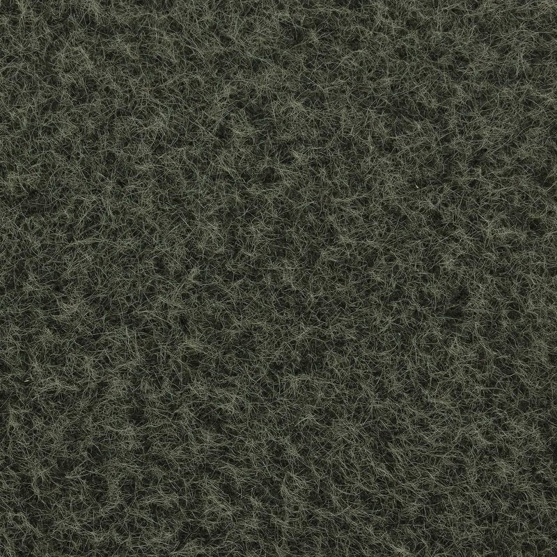 Jaine Forest Green Loose Mohair Large Ottoman - Image 7