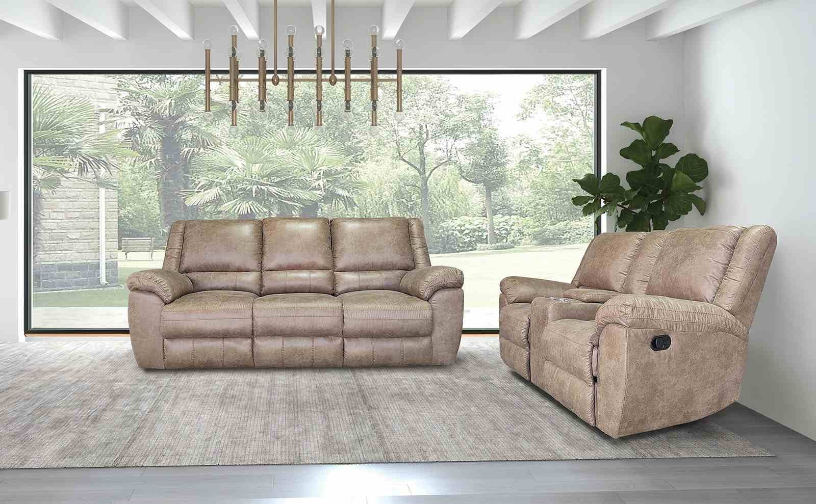 Jambi Rocker Recliner, Brown - Image 2