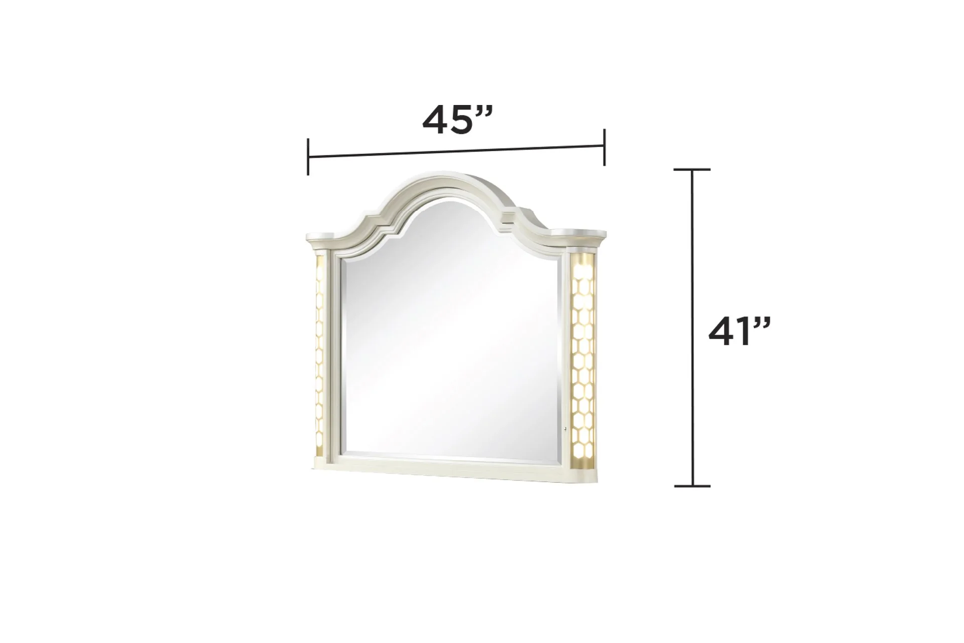 Jasmine Queen 4PC Bedroom Set Beige - Image 10