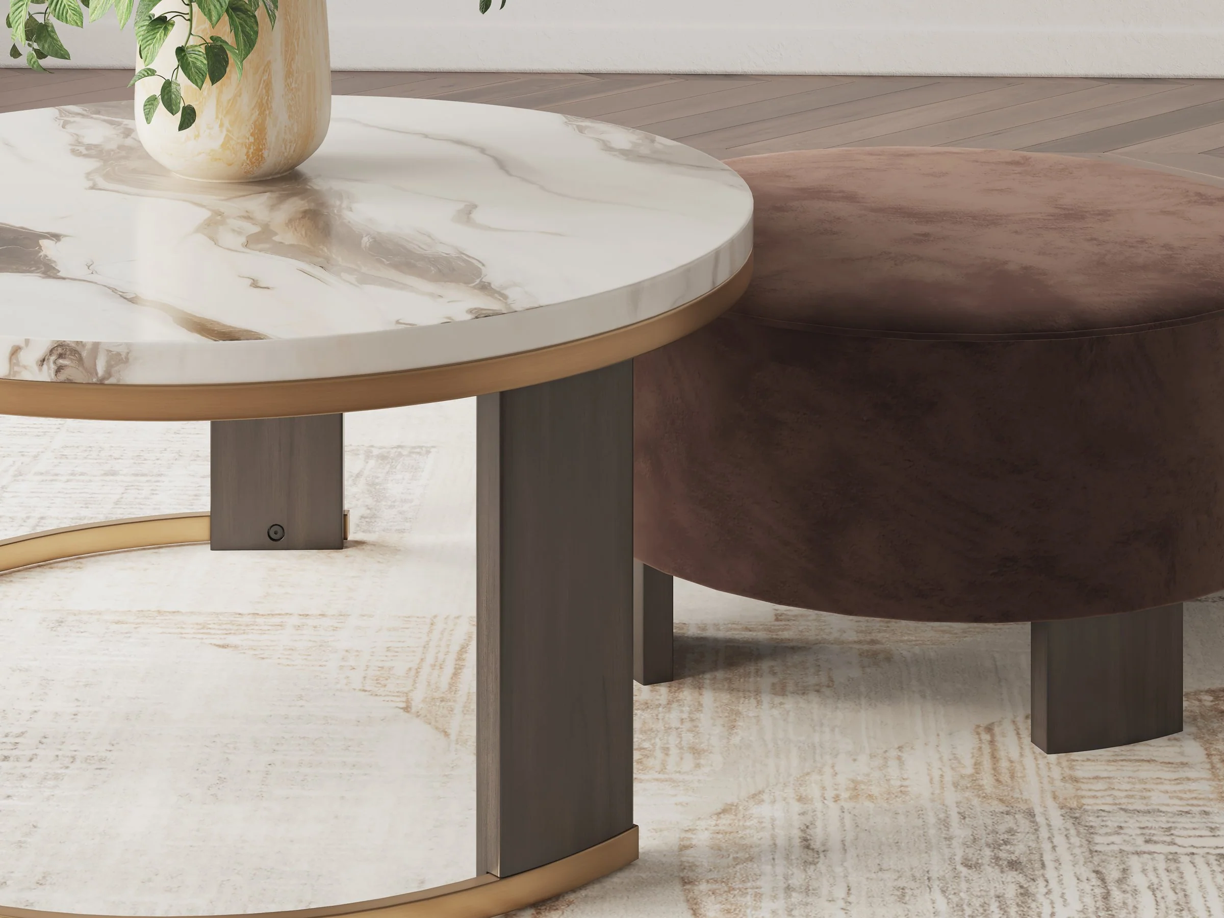 Jazmore Nesting Coffee Table (Set of 2) - Image 11