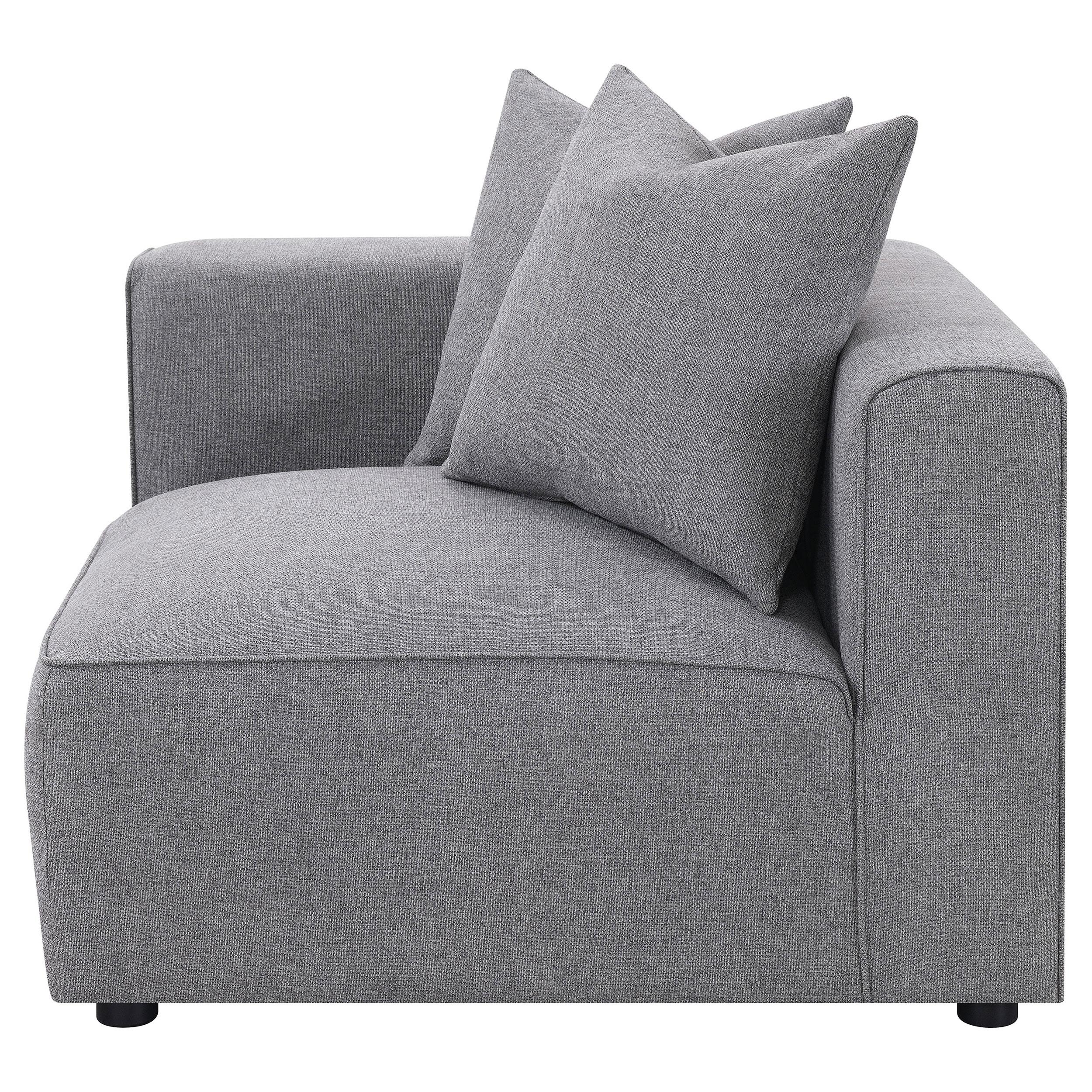 Jennifer Upholstered Corner Chair - Image 3