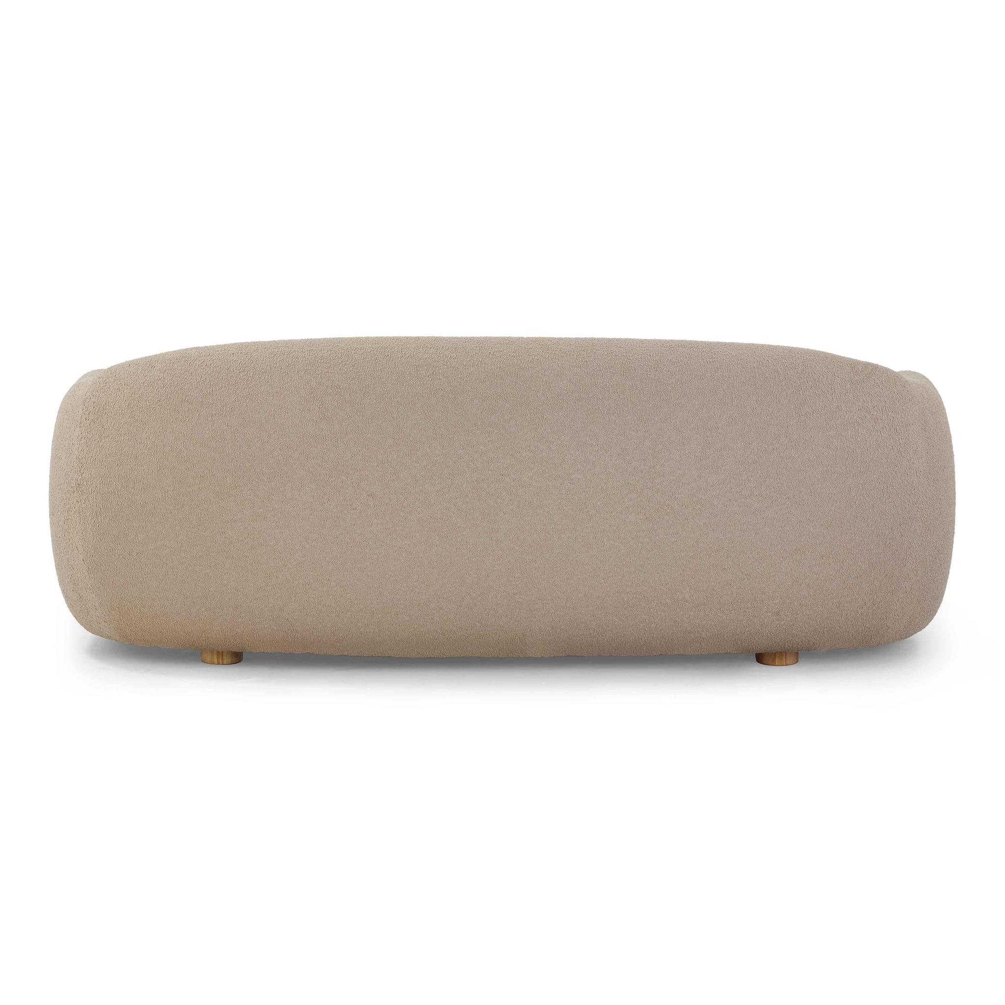Judy Light Brown Boucle Sofa - Image 5