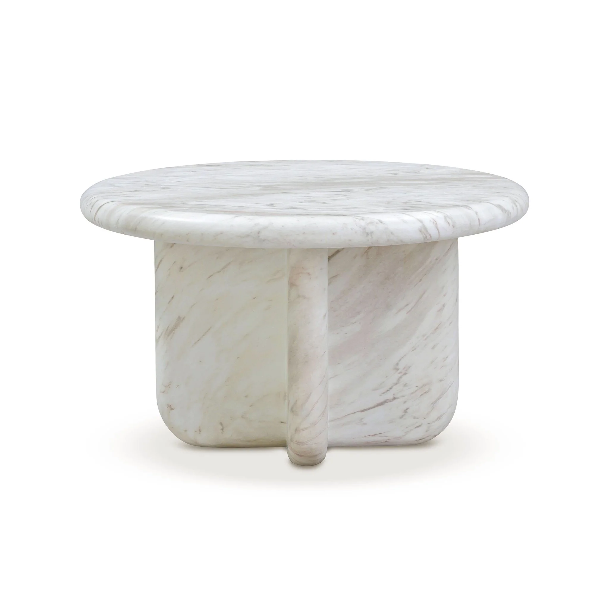 Juju Marble Indoor/Outdoor 24 inch Tall Coffee Table - Image 7