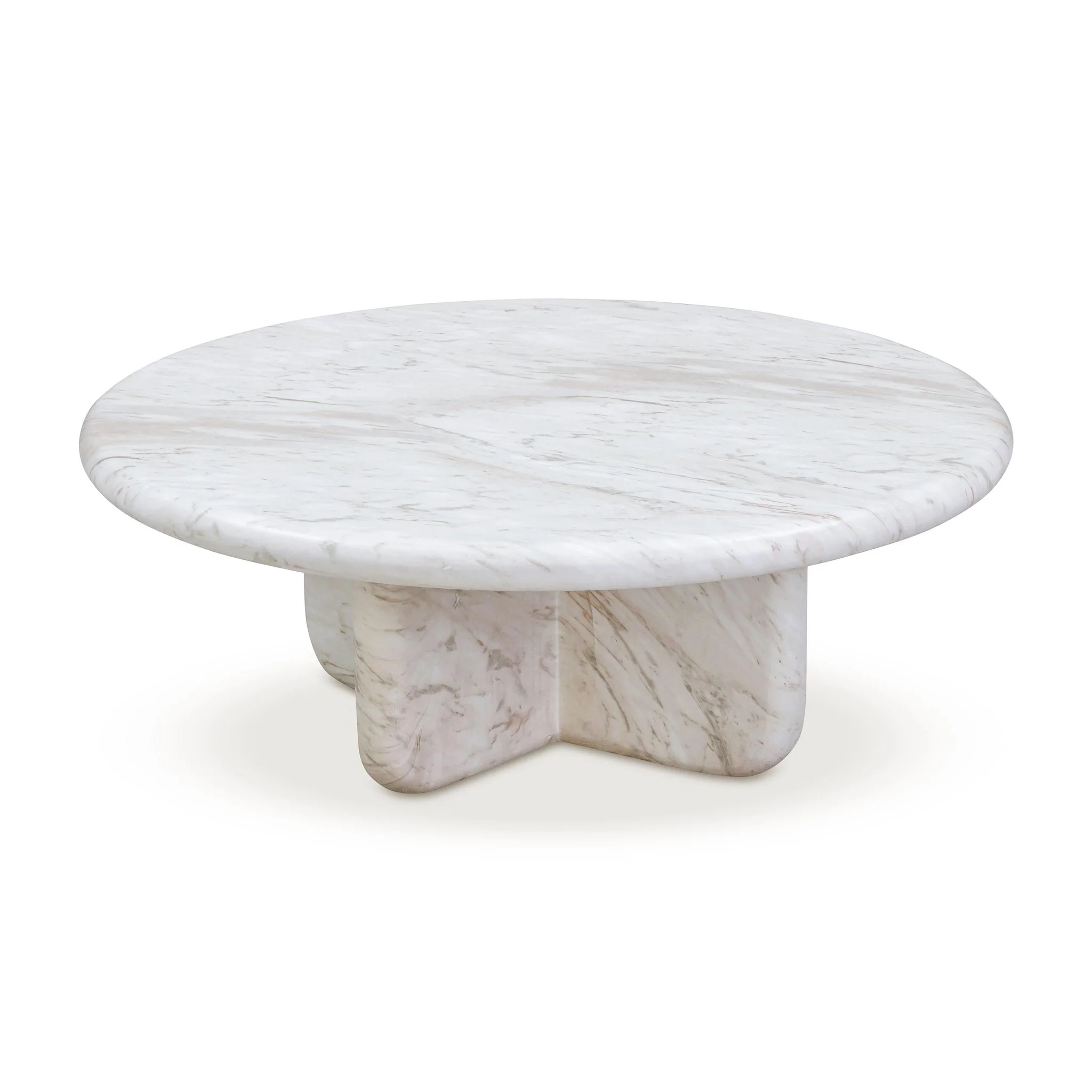 Juju Marble Indoor/Outdoor 32 inch Short Coffee Table - Image 3